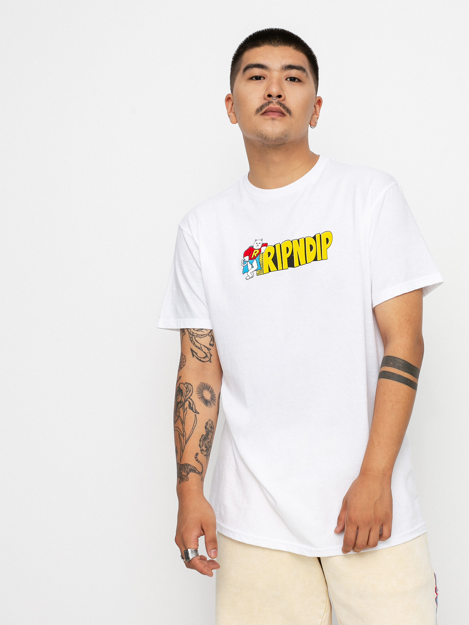 T-shirt RipNDip We Can Be Heros (white)
