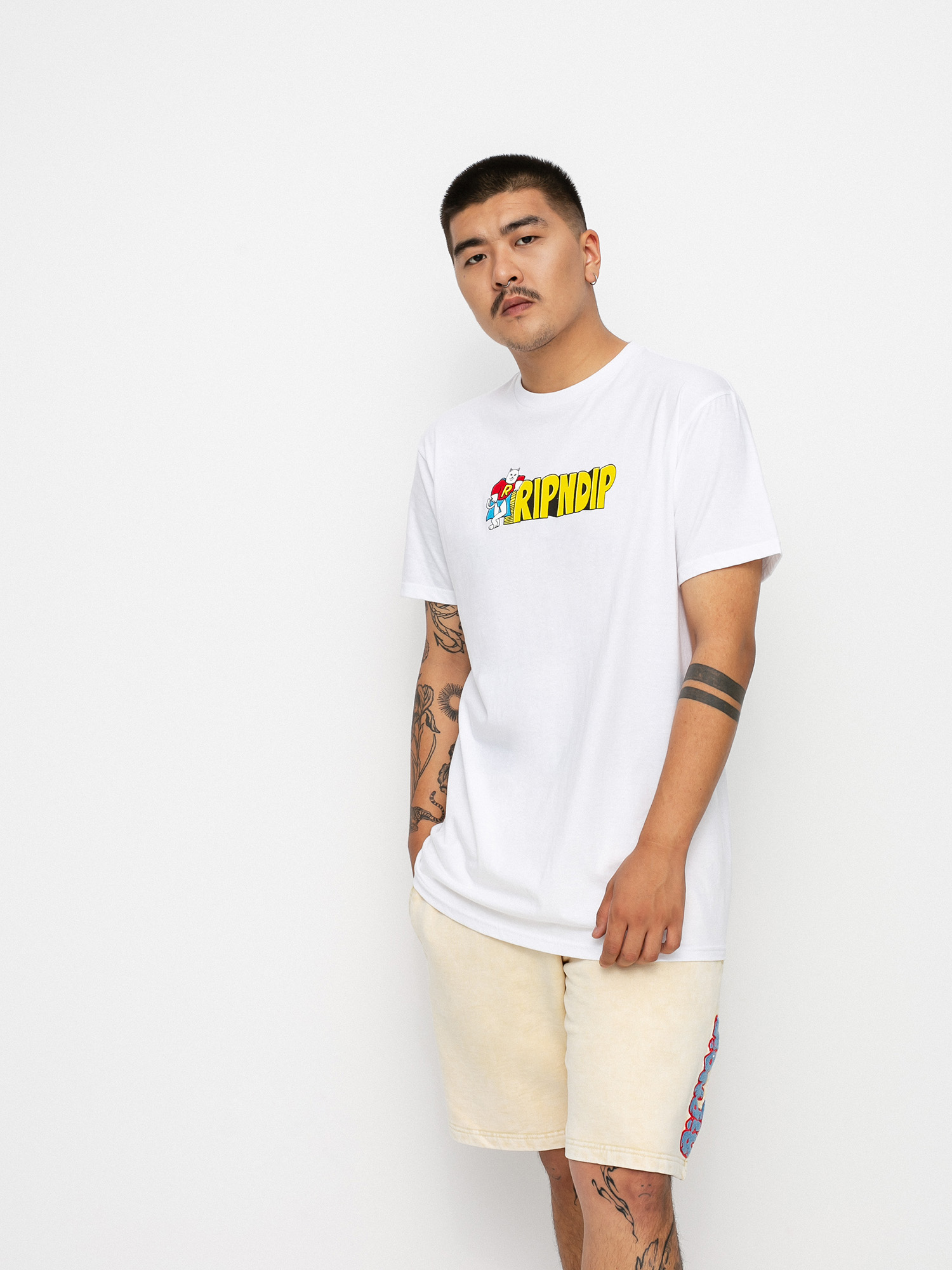 T-shirt RipNDip We Can Be Heros (white)