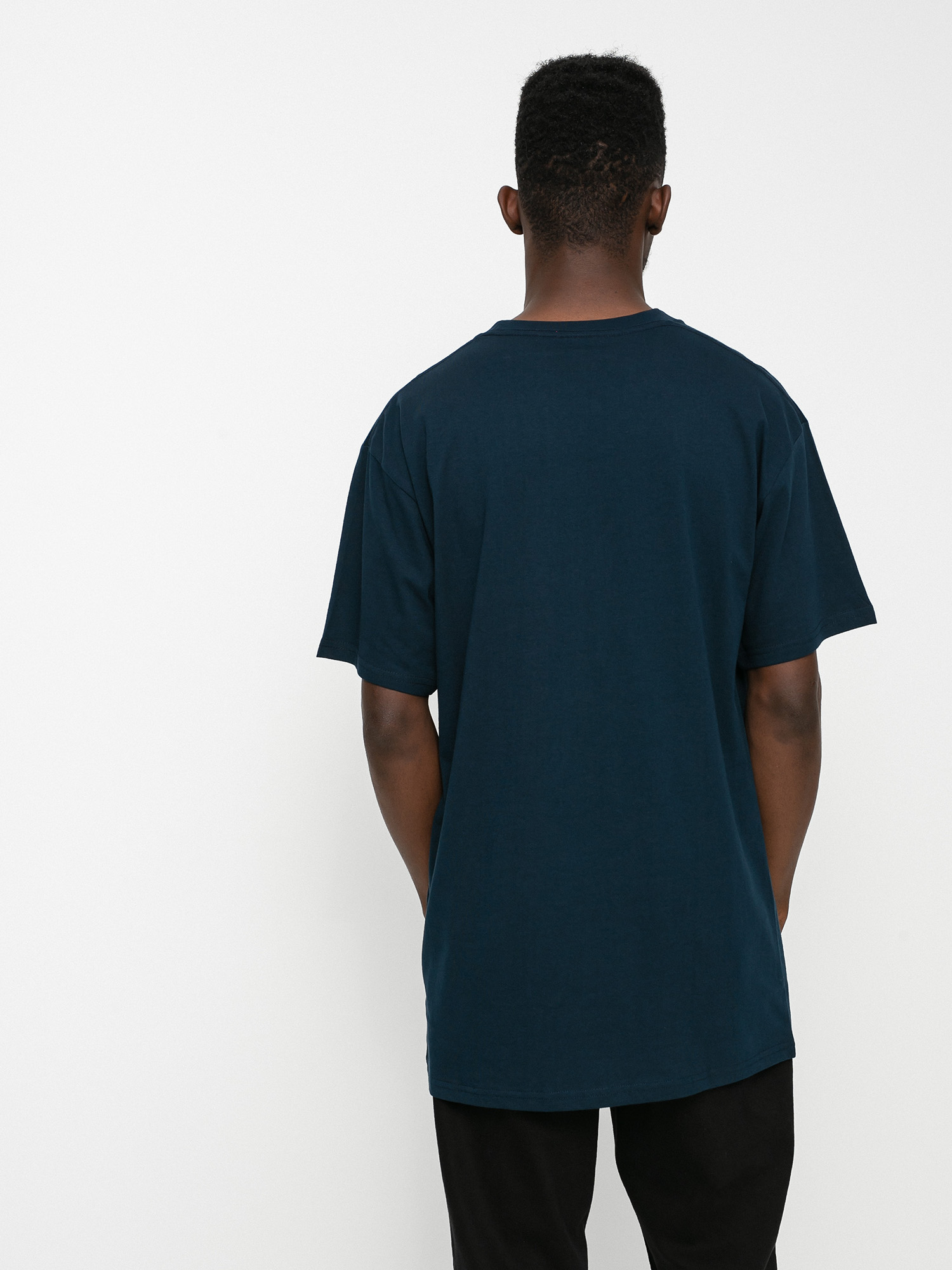 T-shirt Vans Left Chest Logo (navy/white)