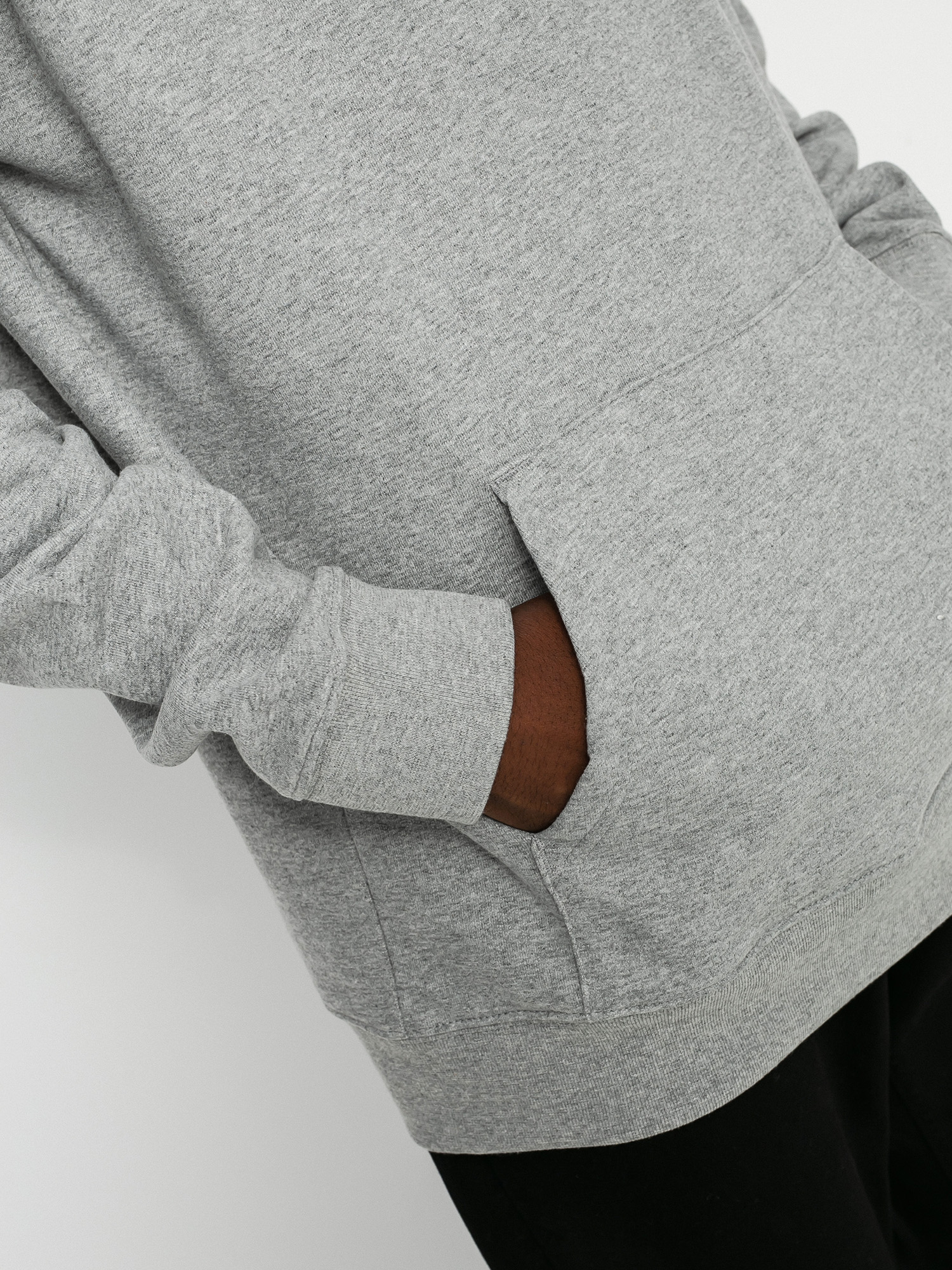 Bluza z kapturem Vans Full Patched HD (cement heather)