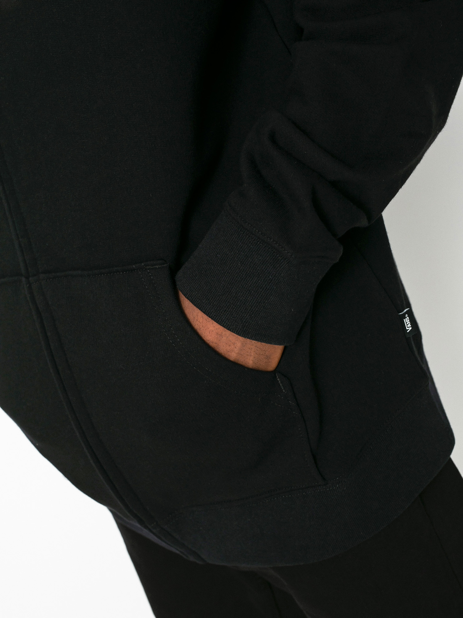 Bluza z kapturem Vans Classic ZHD (black/white)