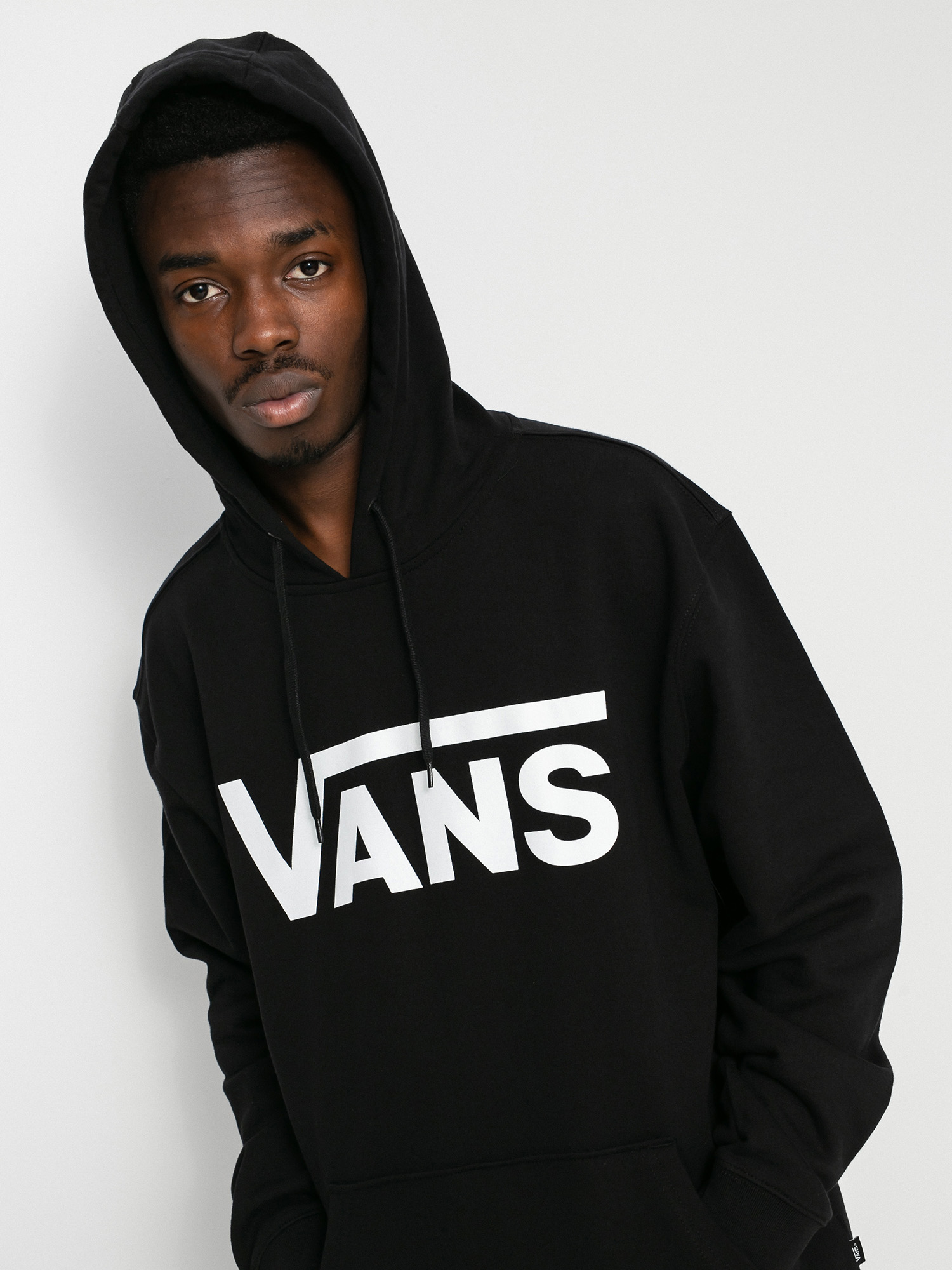 Bluza z kapturem Vans Classic HD (black/white)