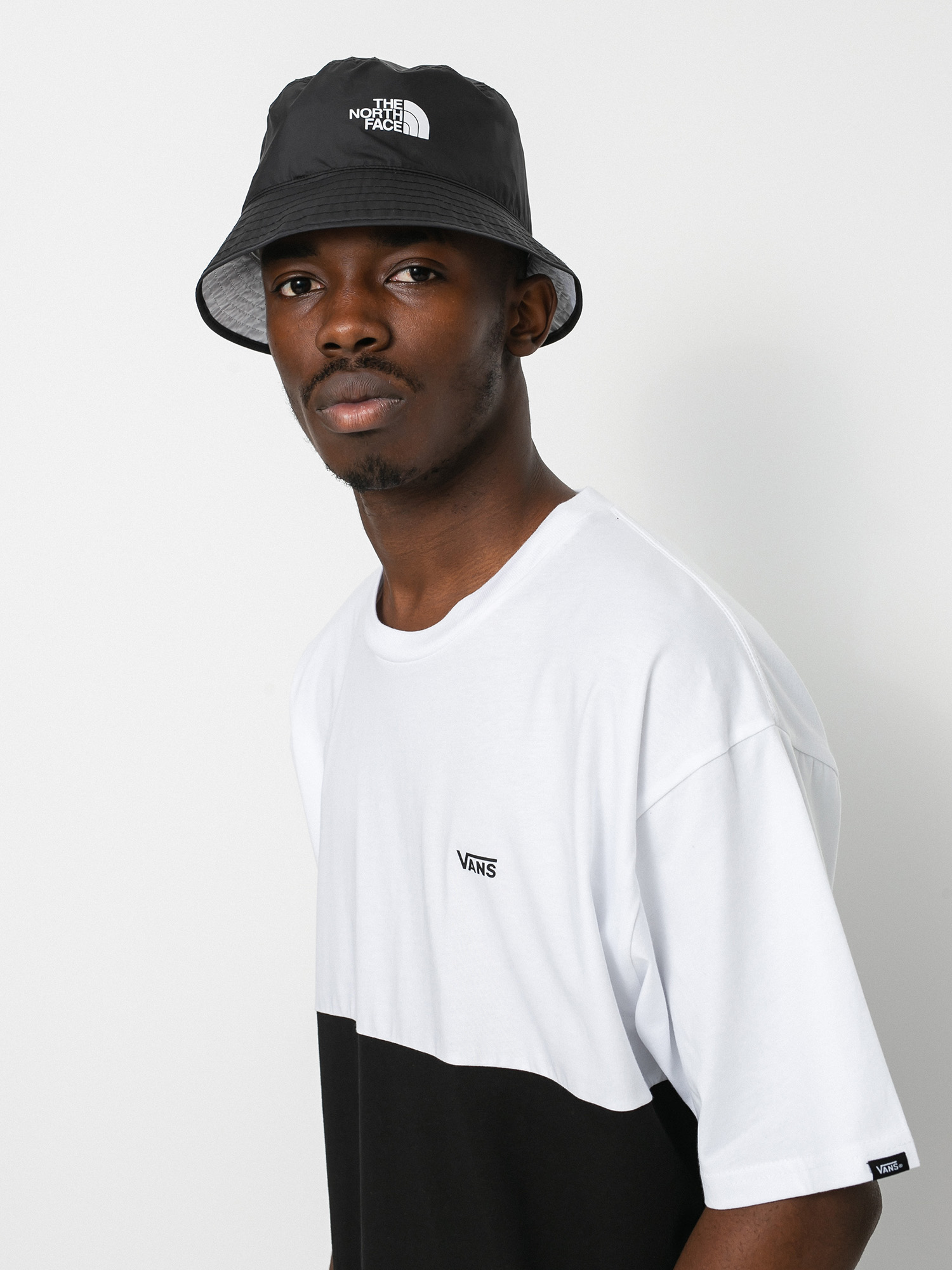 T-shirt Vans Colorblock (black/white)
