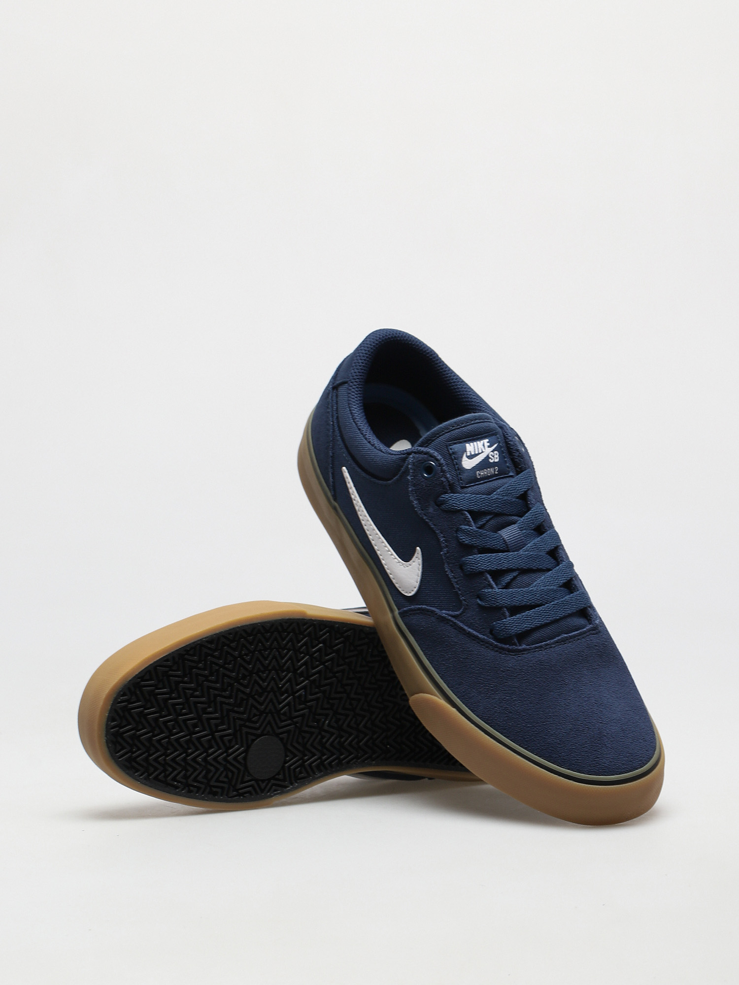 Buty Nike SB Chron 2 (navy/white navy gum light brown)