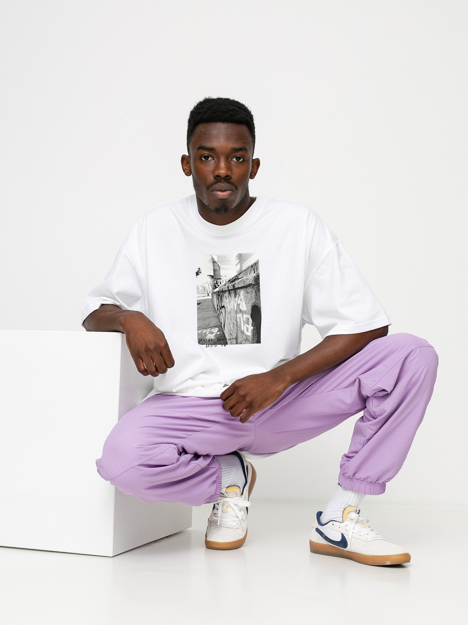 T-shirt Nike SB Streets (white)