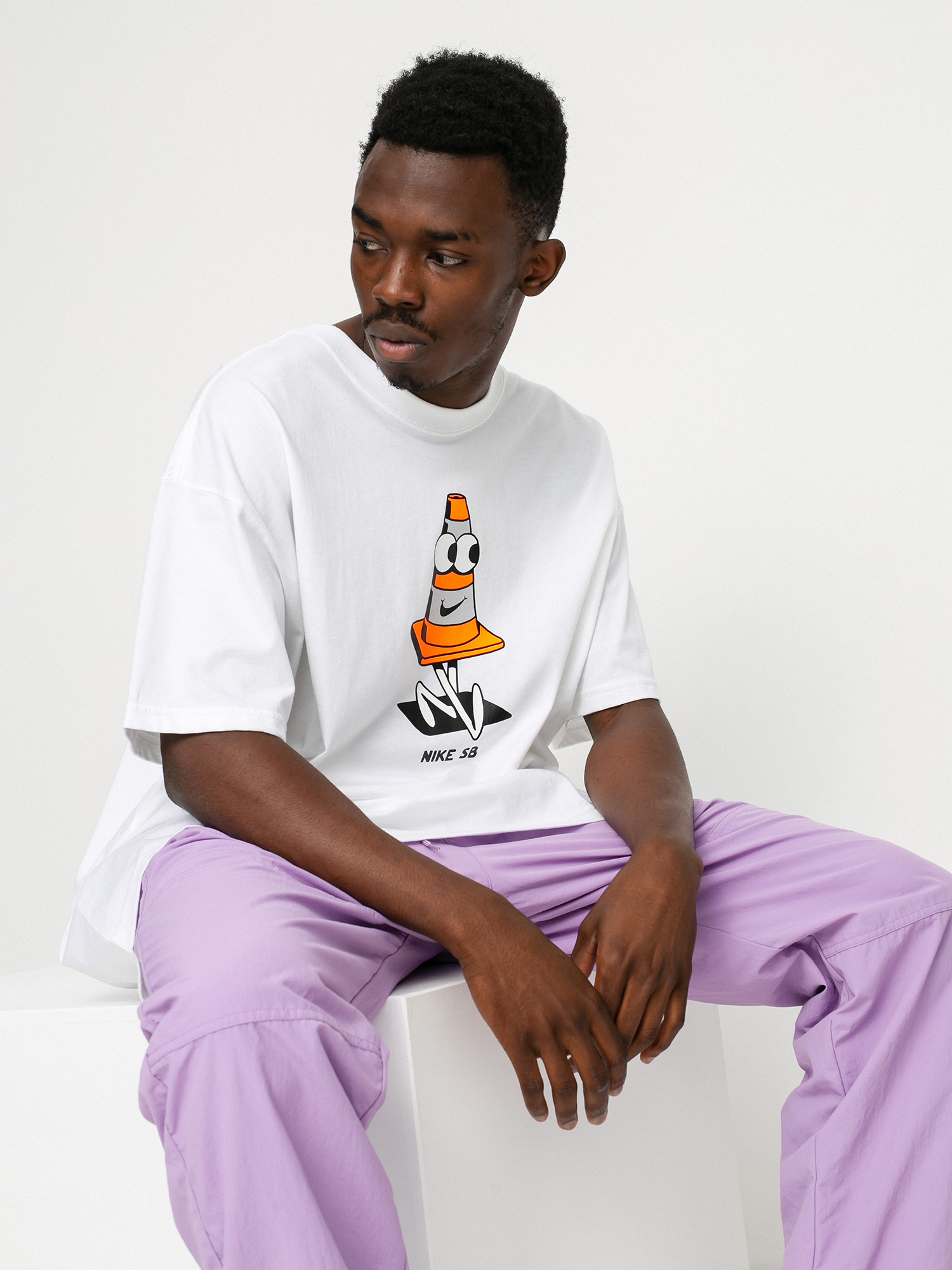 T-shirt Nike SB Coney (white)