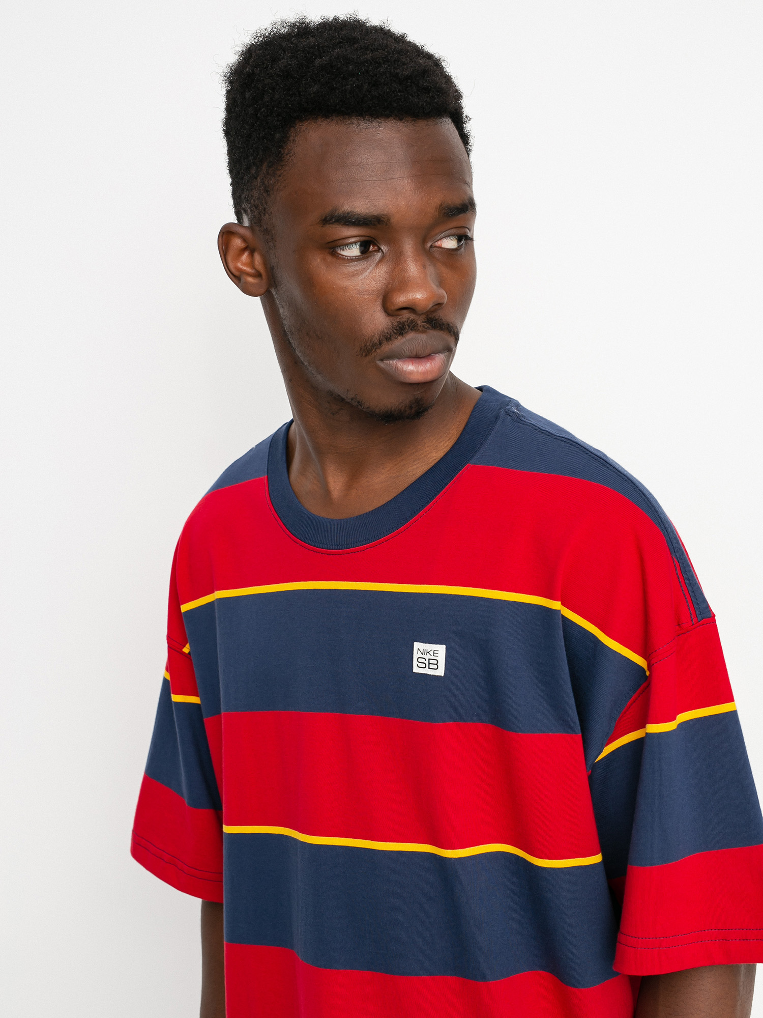 T-shirt Nike SB Yd Stripe (midnight navy)
