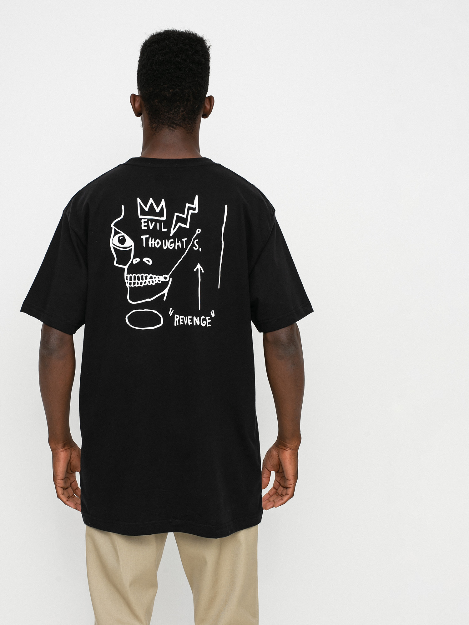 T-shirt DC X Basquiat Evil Thoughts (black)