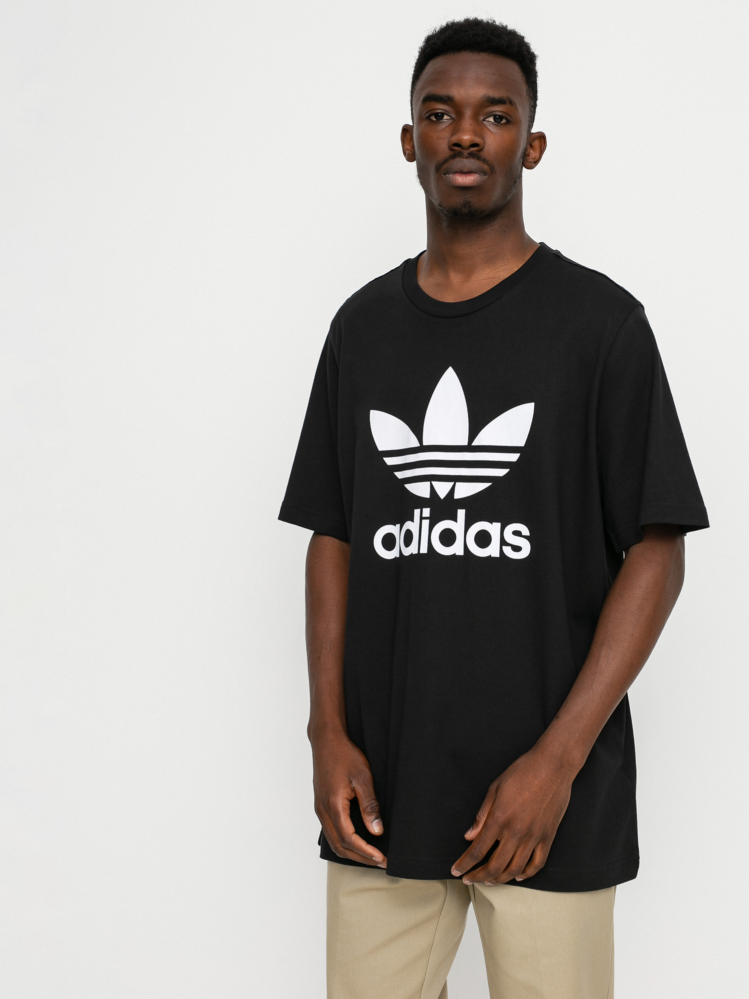 T-shirt adidas Originals Trefoil (black/white)