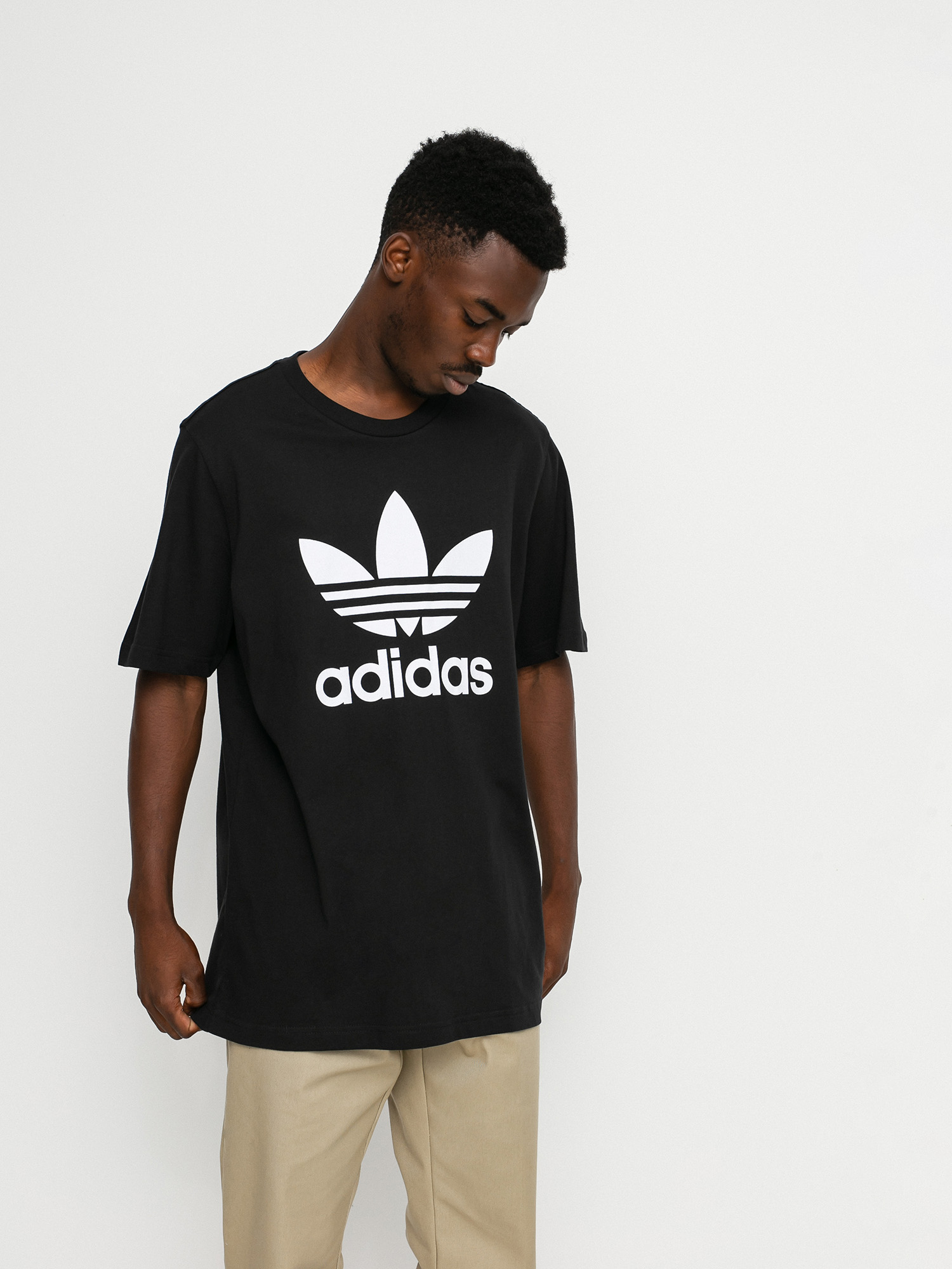 T-shirt adidas Originals Trefoil (black/white)