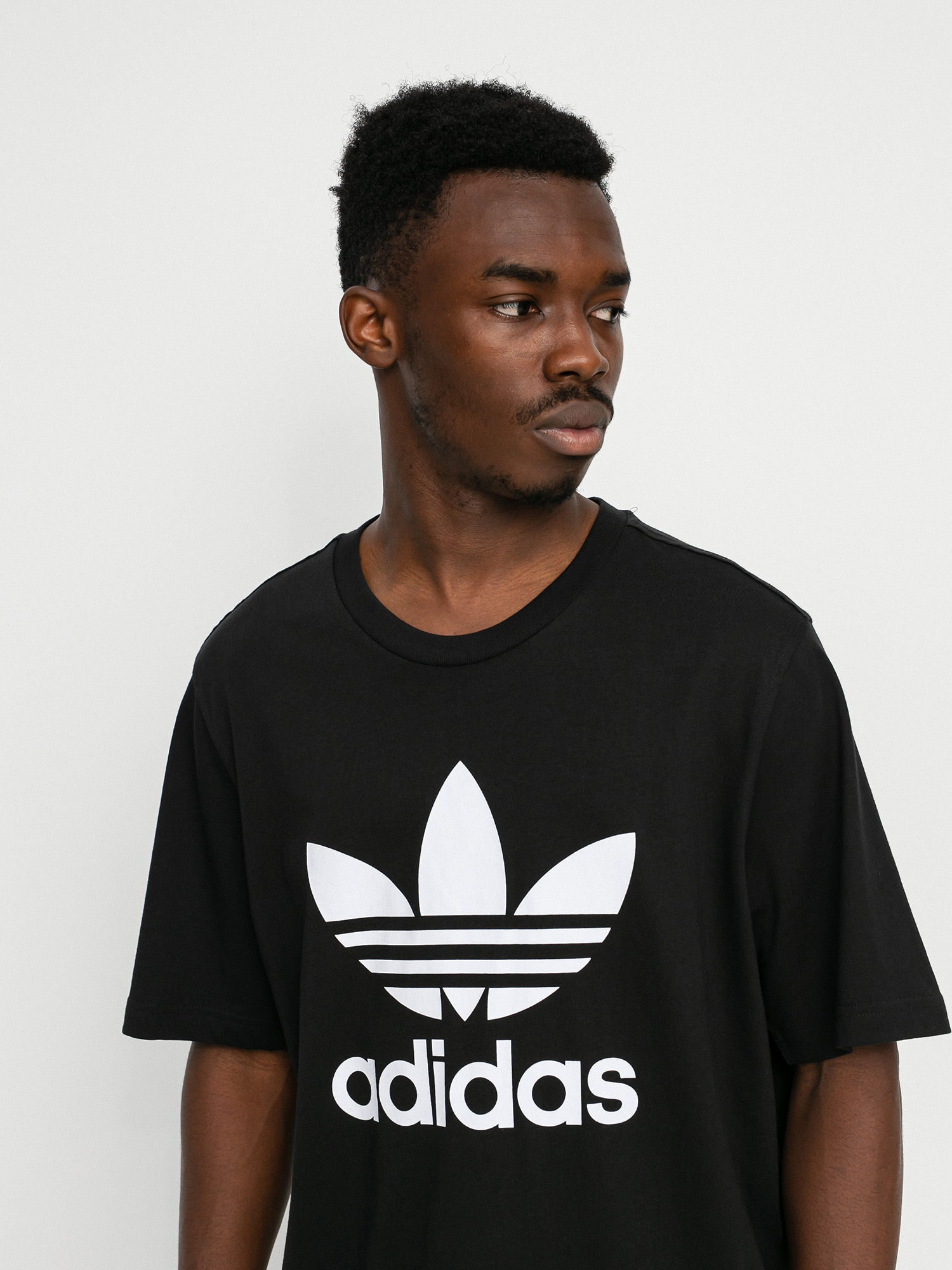 T-shirt adidas Originals Trefoil (black/white)