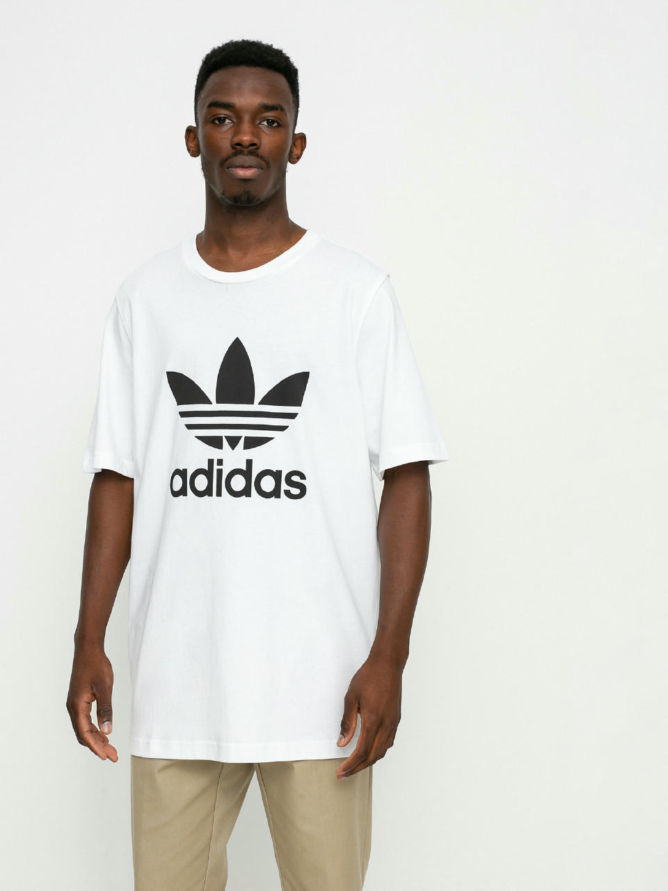 T-shirt adidas Originals Trefoil (white/black)