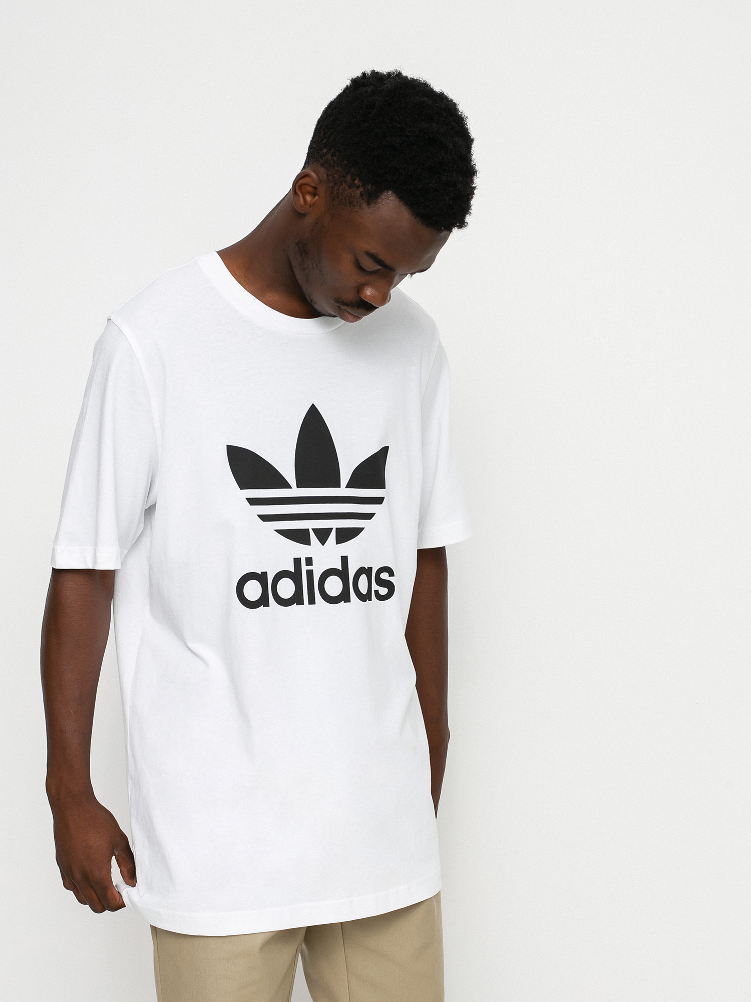 T-shirt adidas Originals Trefoil (white/black)