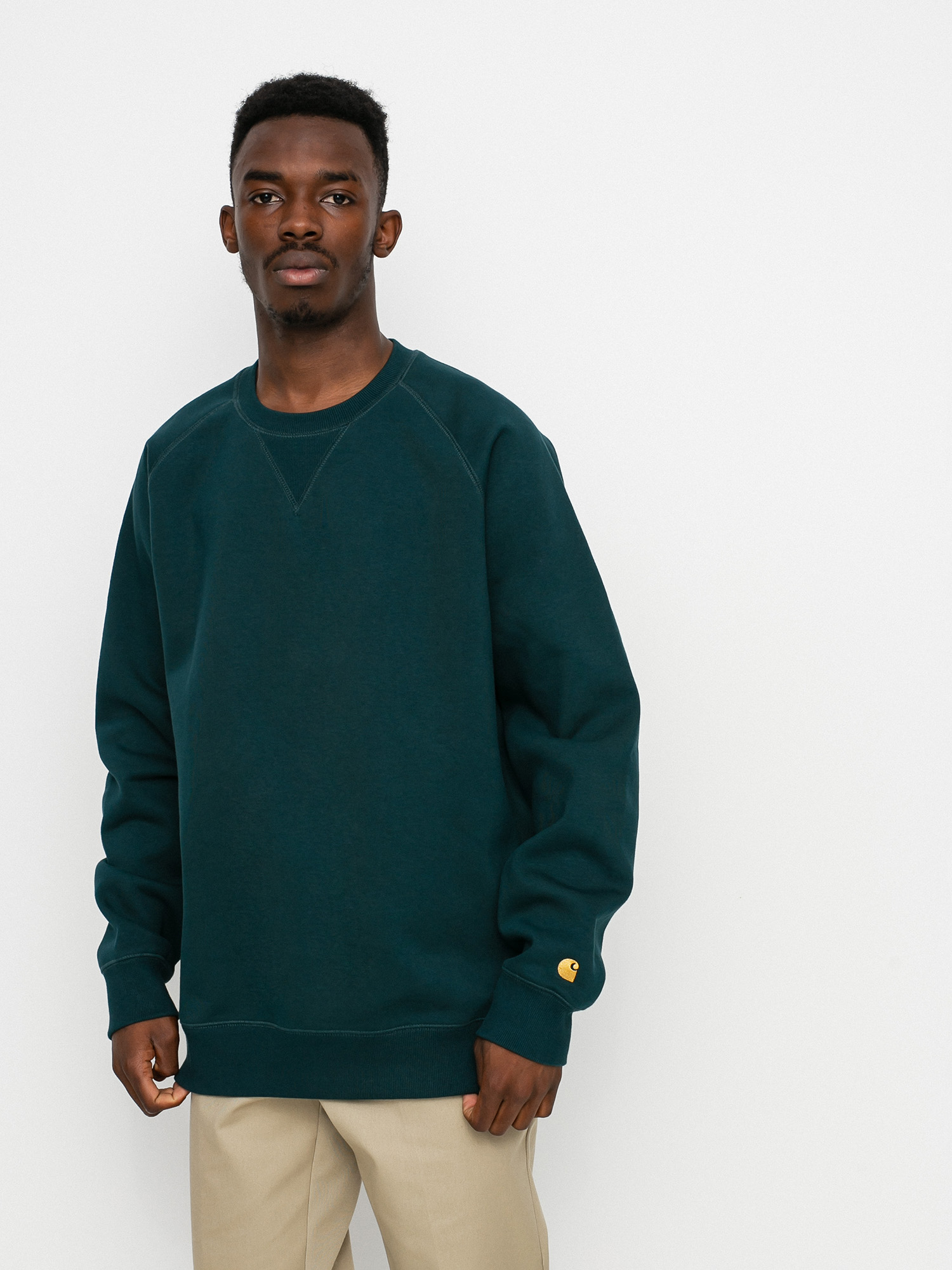 Bluza Carhartt WIP Chase (frasier/gold)