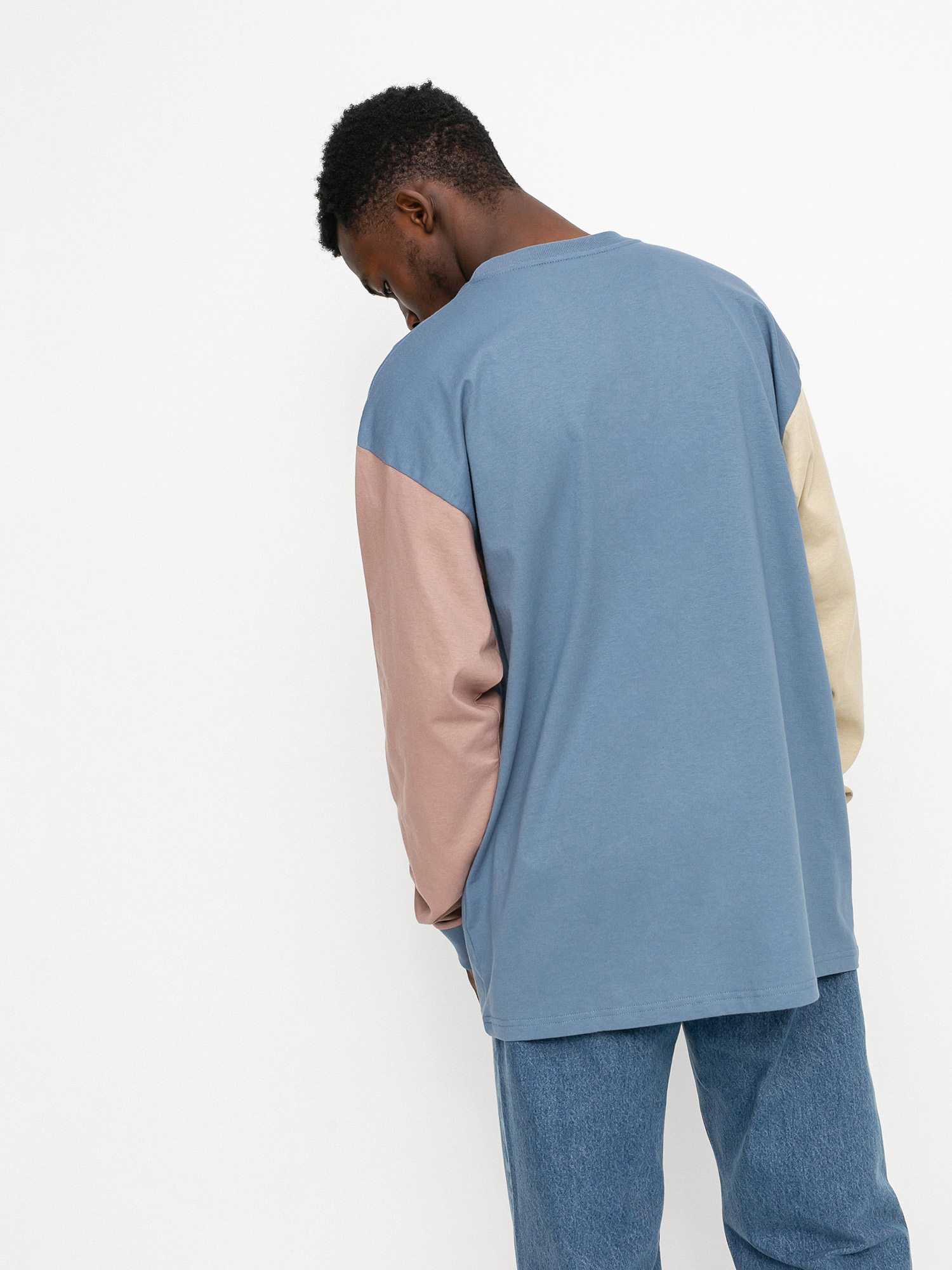 Longsleeve Carhartt WIP Triple Pocket (icesheet/wall/earthy pink)