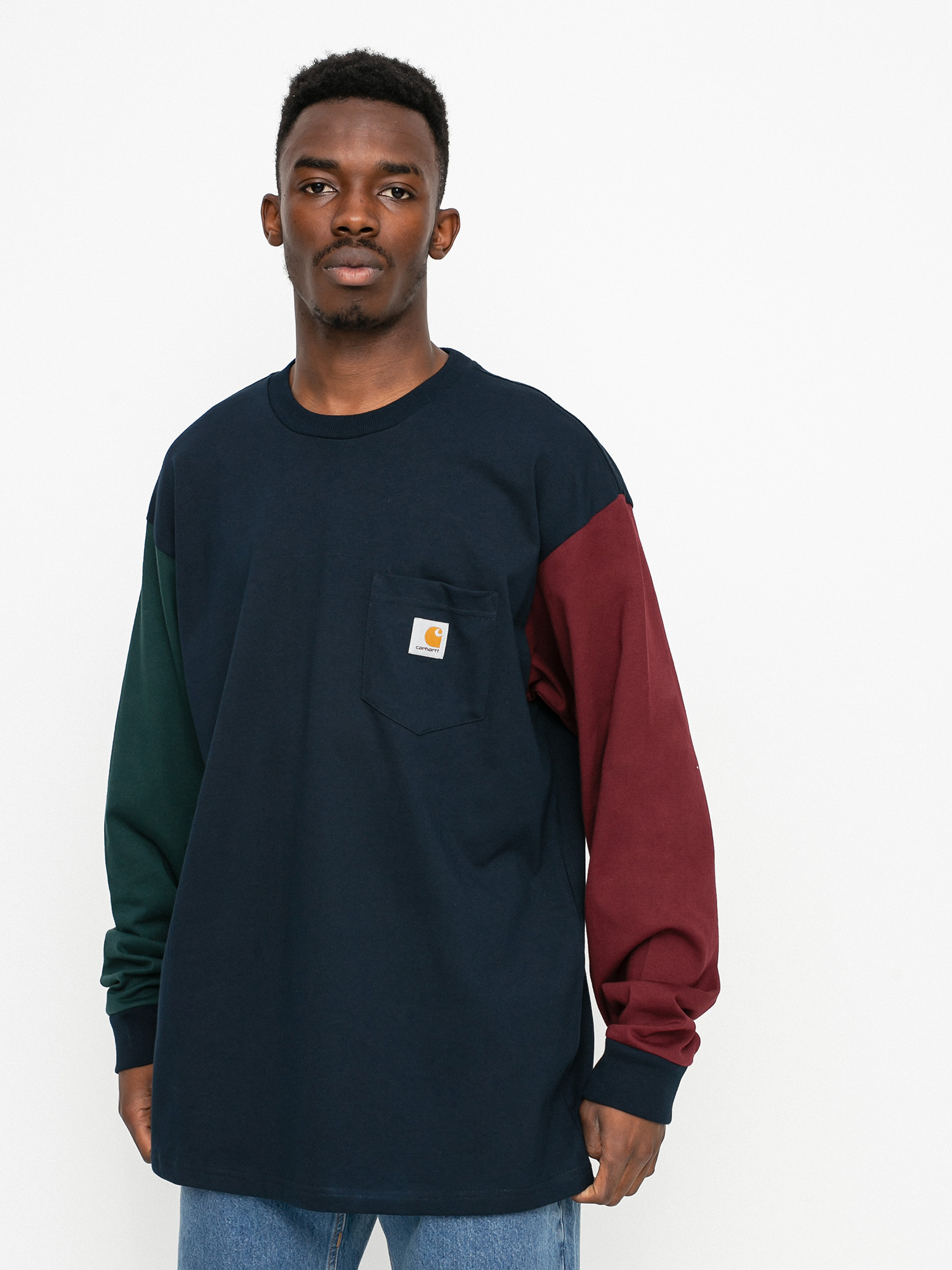 Longsleeve Carhartt WIP Triple Pocket (astro/frasier/jam)