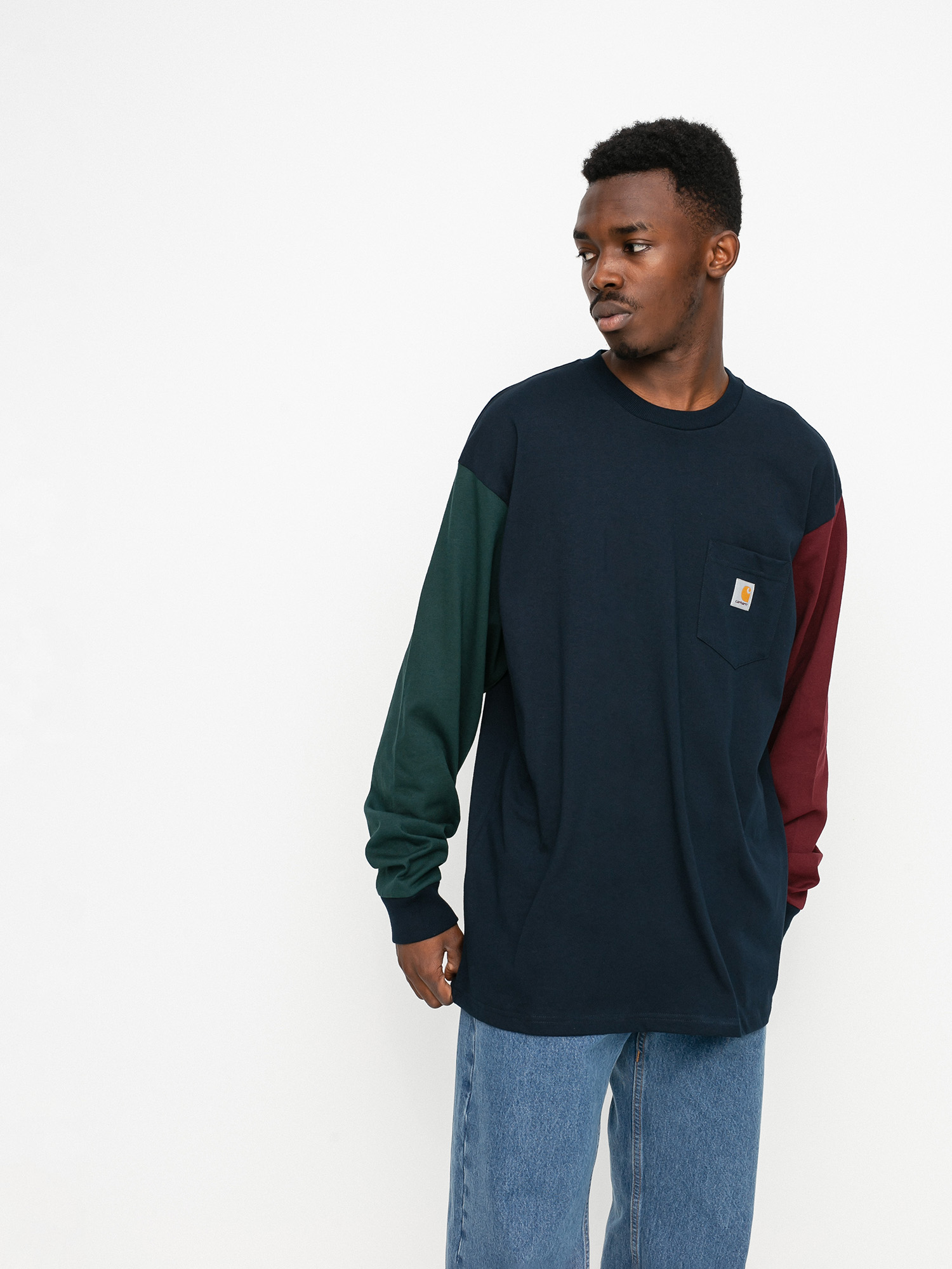 Longsleeve Carhartt WIP Triple Pocket (astro/frasier/jam)