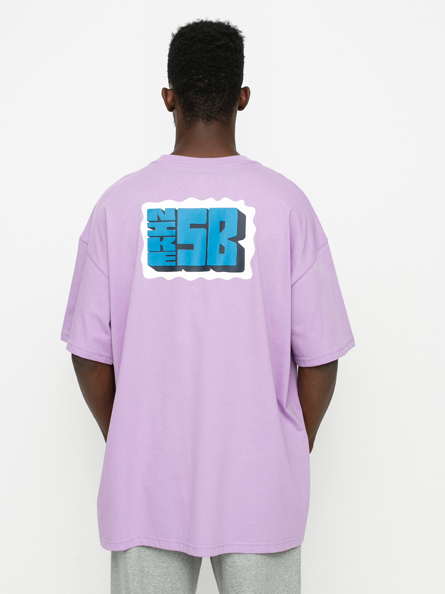 T-shirt Nike SB Stamp (violet star)