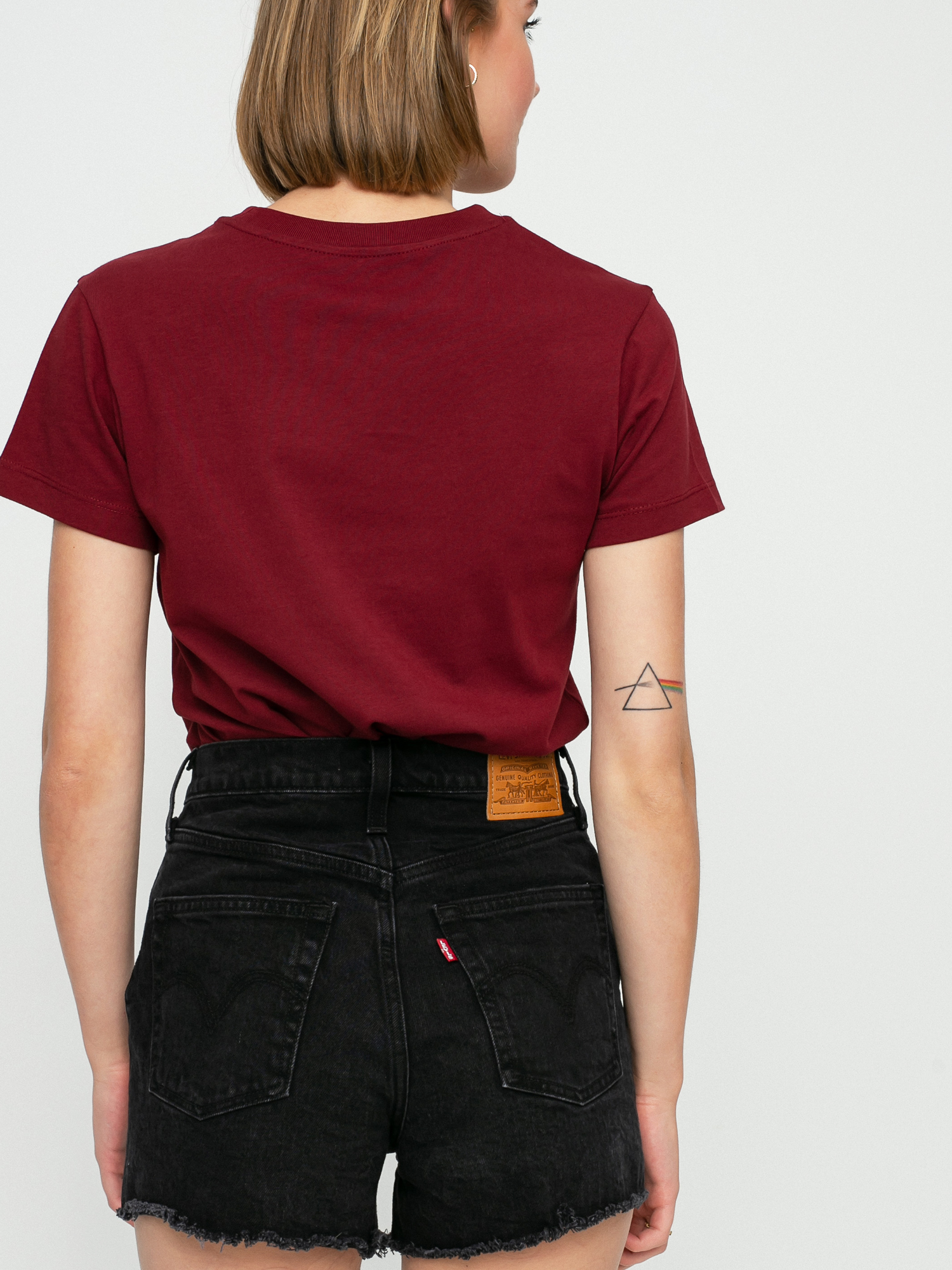 T-shirt Vans Animal V Wmn (pomegranate)