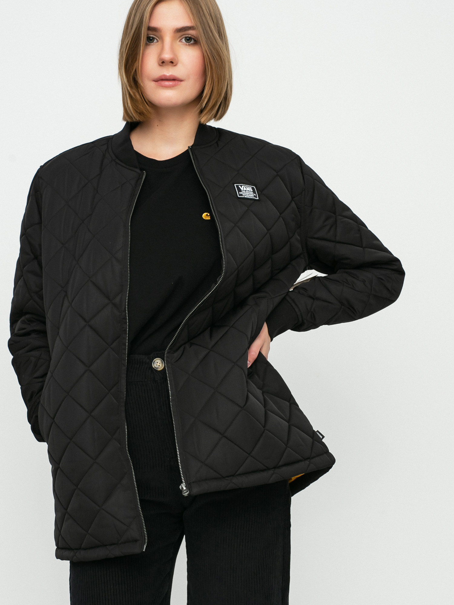 Kurtka Vans Boom Boom 66 Long Wmn (black)