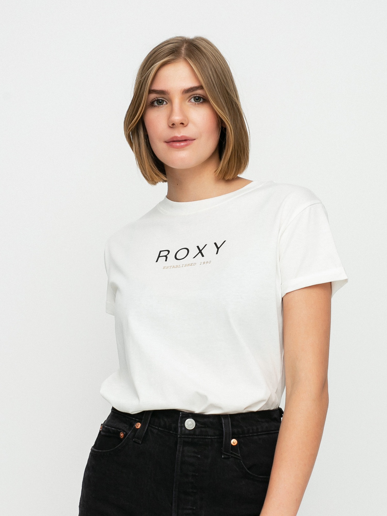 T-shirt Roxy Epic Afternoon Word Wmn (snow white)