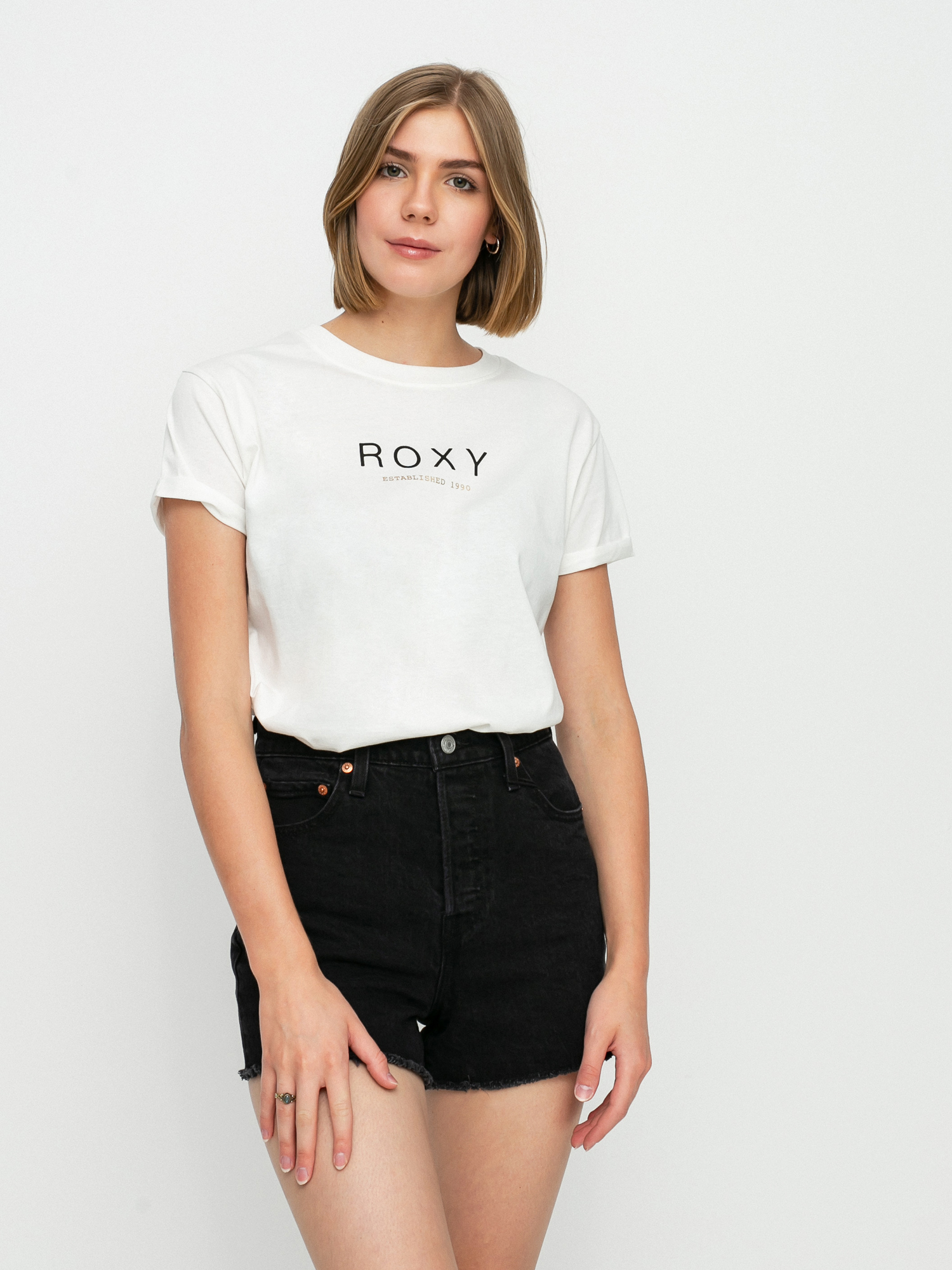T-shirt Roxy Epic Afternoon Word Wmn (snow white)