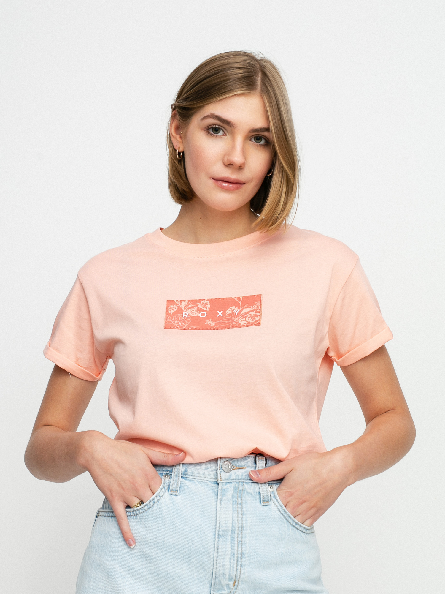 T-shirt Roxy Epic Afternoon Corpo B Wmn (peach bud)