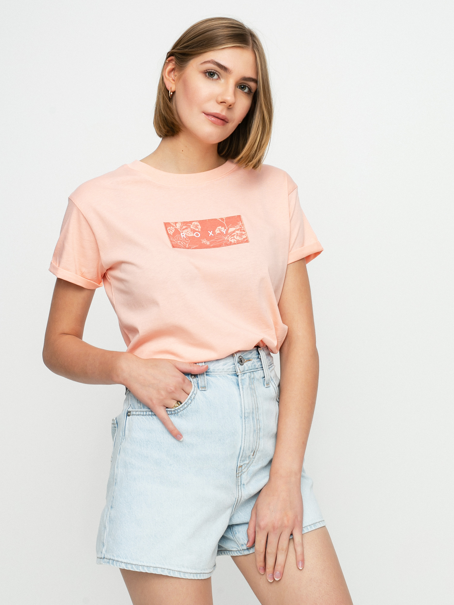 T-shirt Roxy Epic Afternoon Corpo B Wmn (peach bud)