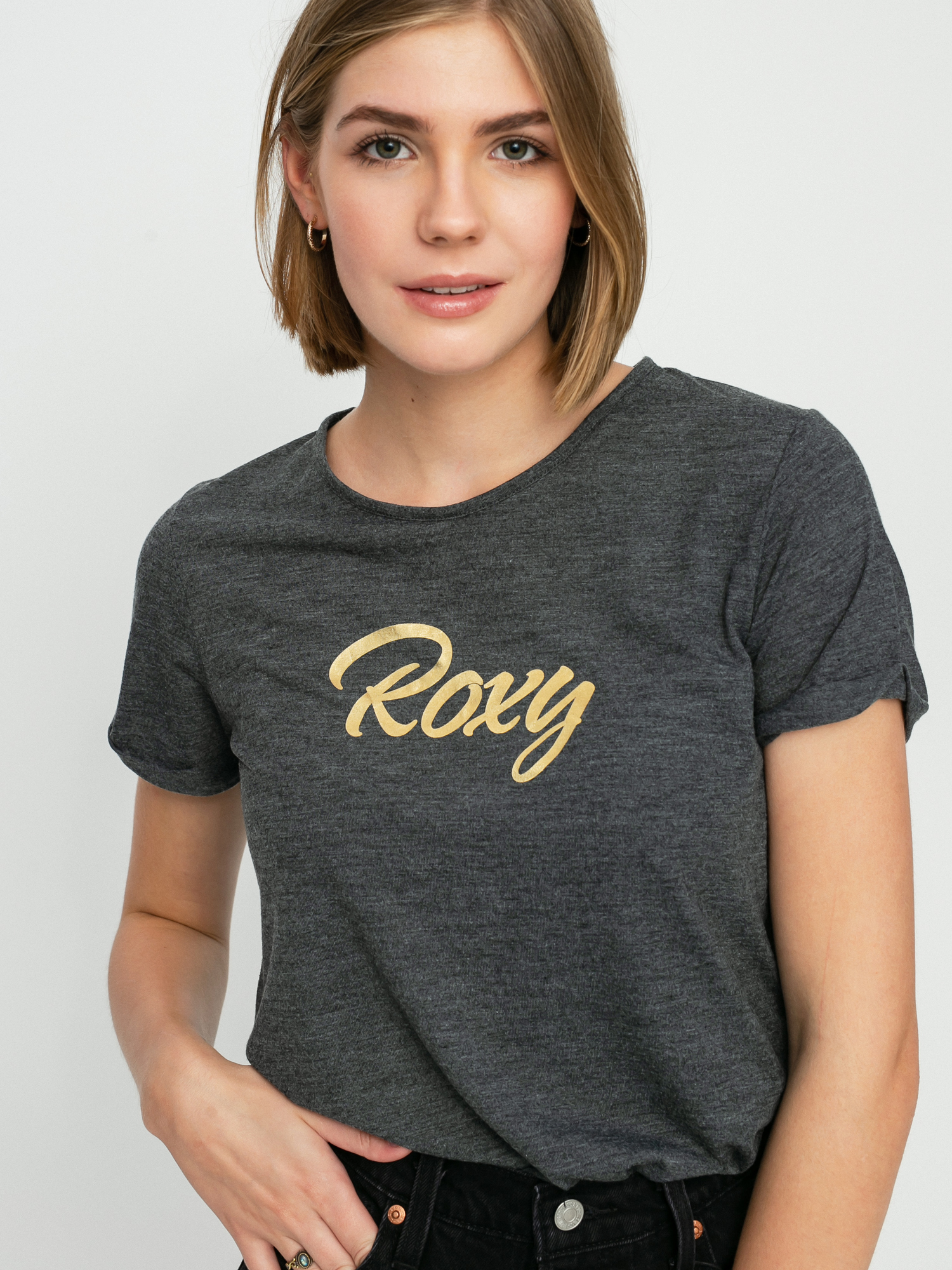 T-shirt Roxy Call It Dreaming Wmn (anthracite)