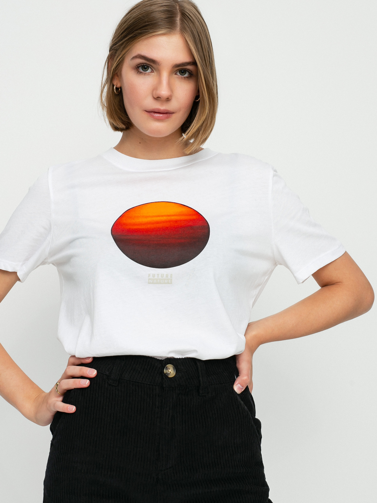 T-shirt Element Nat Geo Crop (white)