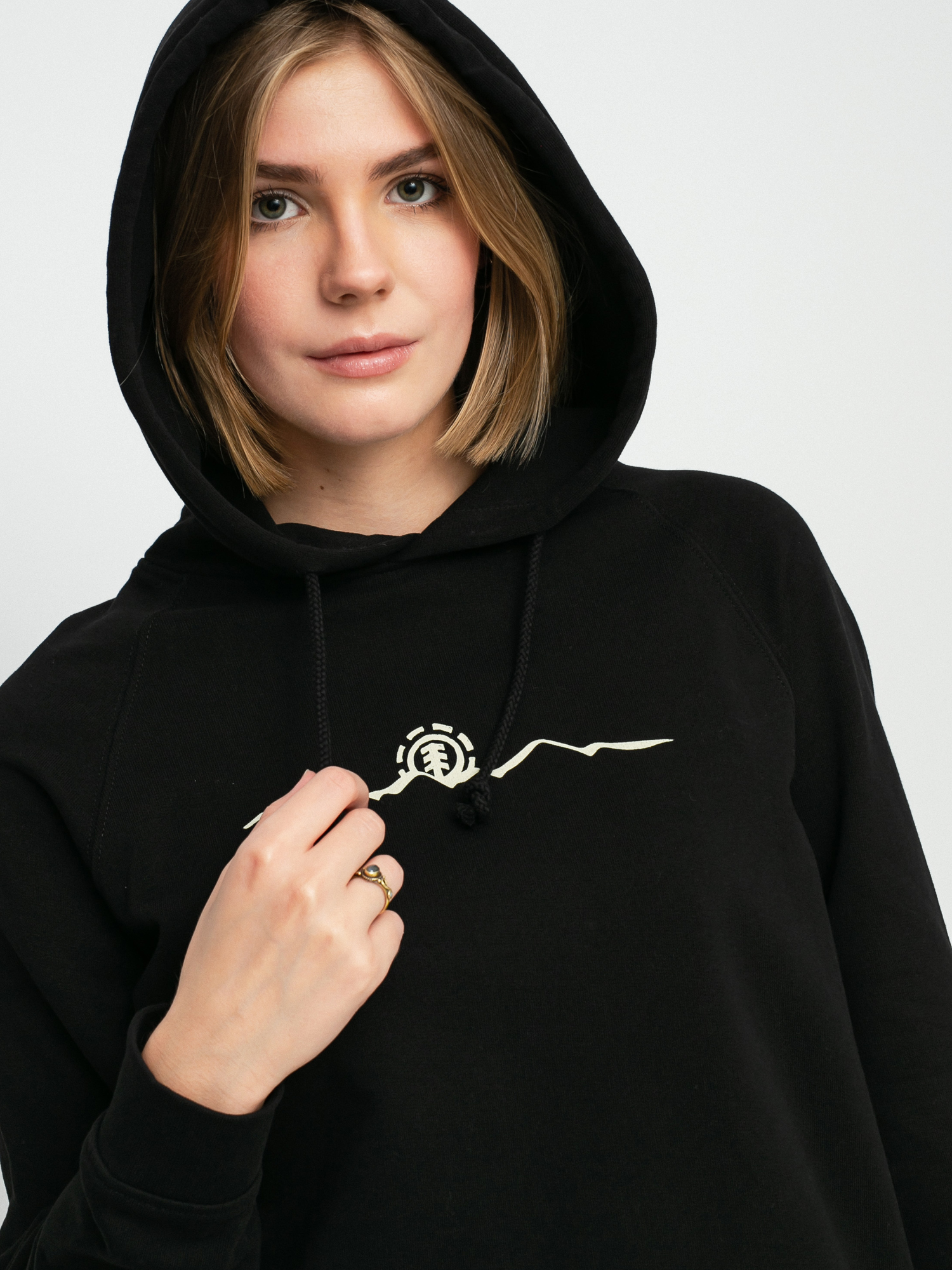 Bluza z kapturem Element Peanuts Trekking HD Wmn (flint black)