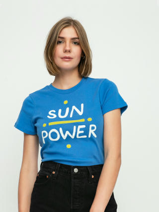 T-shirt RVCA Sun Power Wmn (ultra blue)