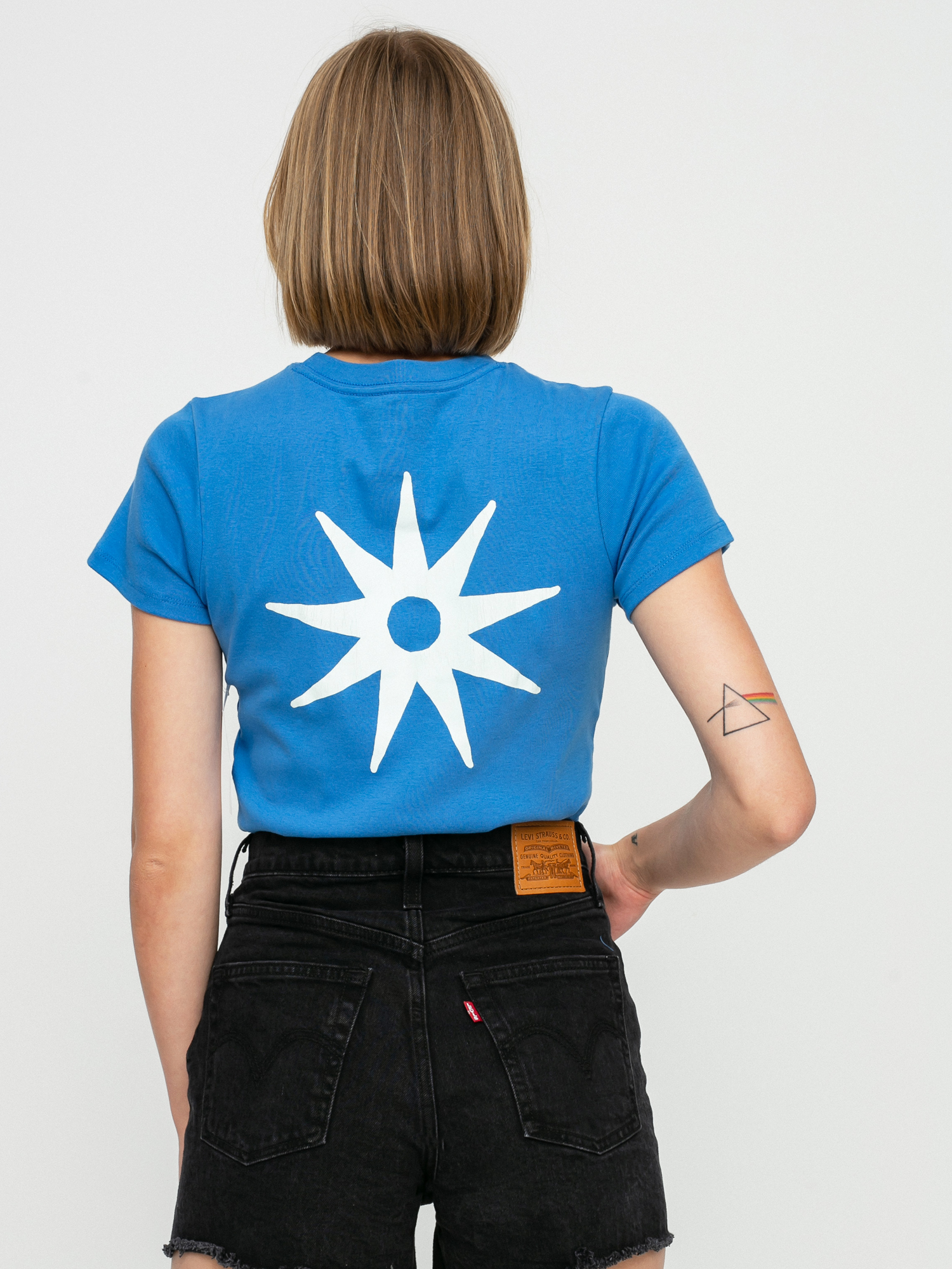 T-shirt RVCA Sun Power Wmn (ultra blue)