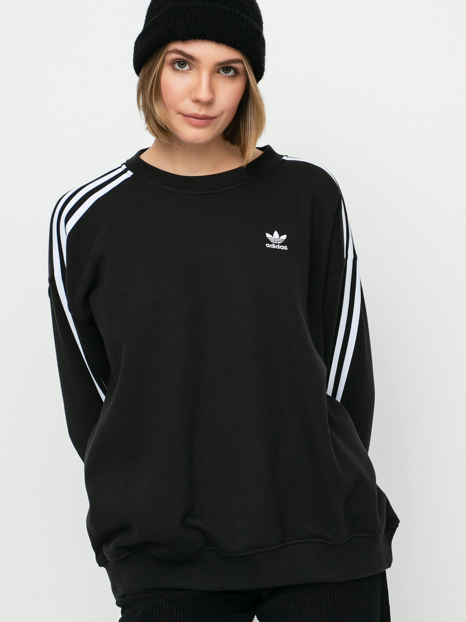 Bluza adidas Originals Oversize Trefoil Wmn (black)