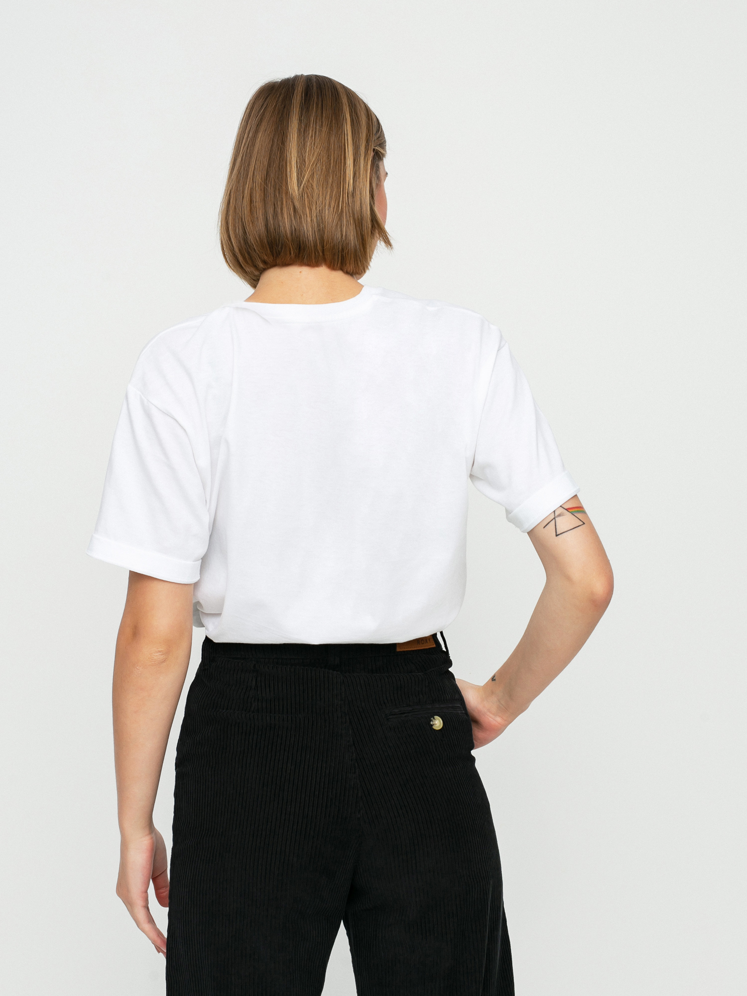 T-shirt Carhartt WIP Chase Wmn (white/gold)