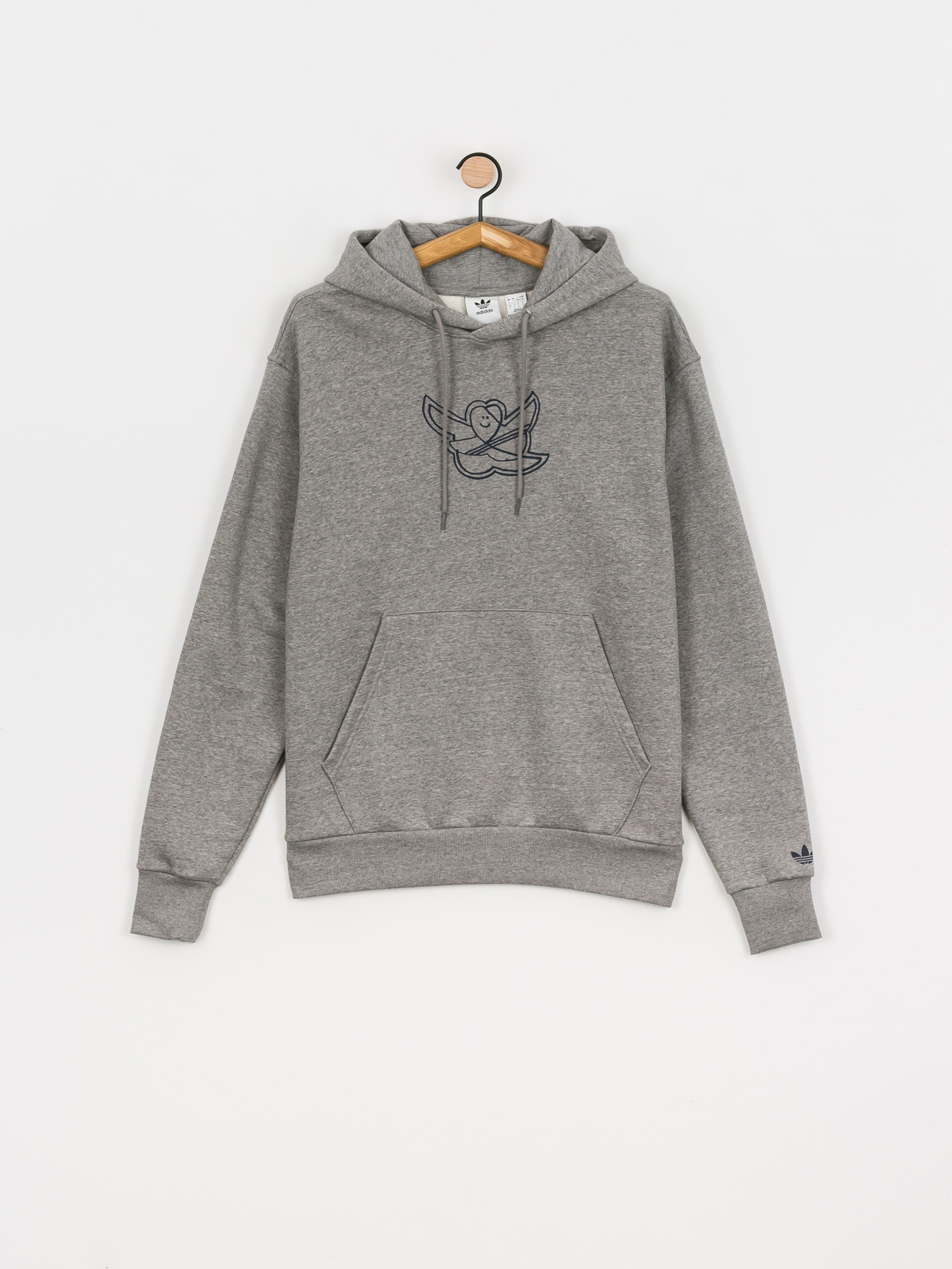 Bluza z kapturem adidas G Shmoo HD (corhtr/conavy)