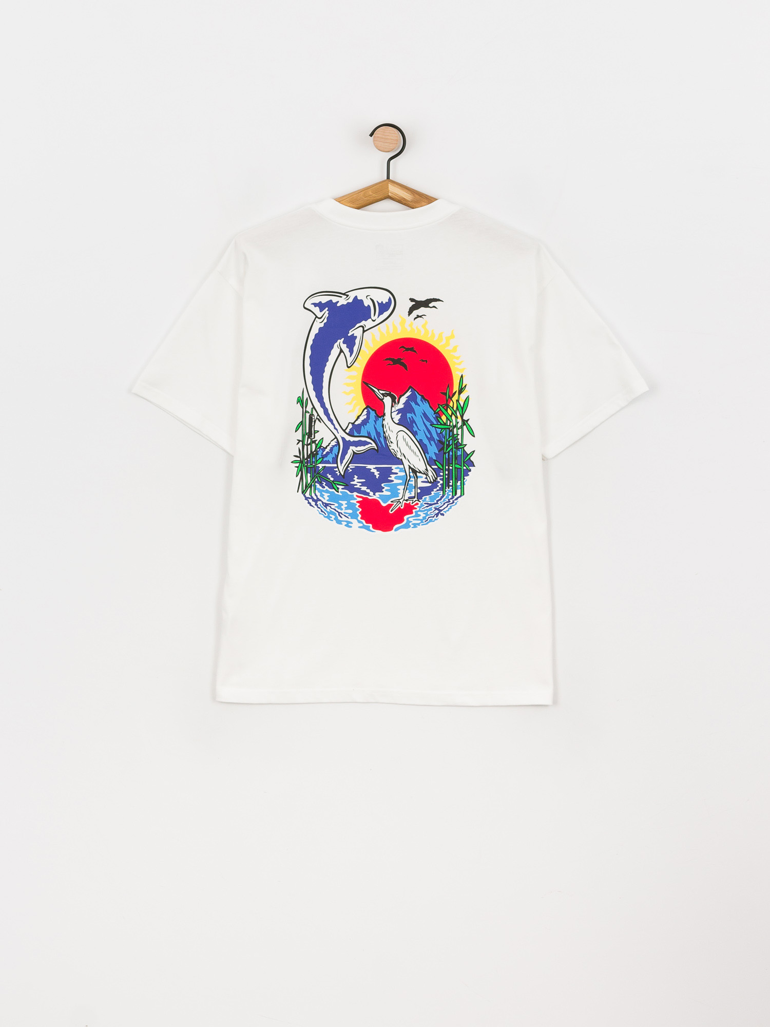 T-shirt Polar Skate Mt Fuji (white)