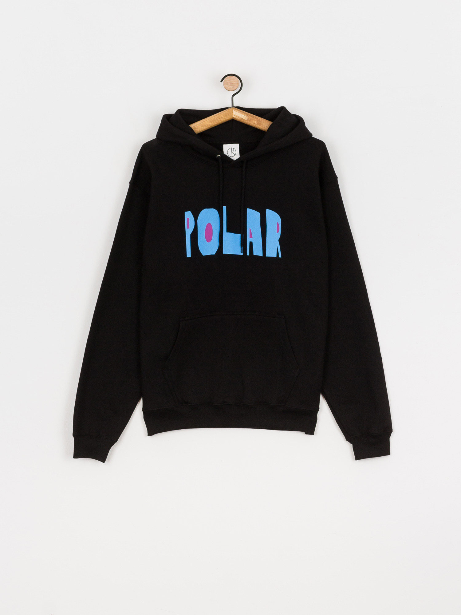 Bluza z kapturem Polar Skate Cut Logo HD (black)
