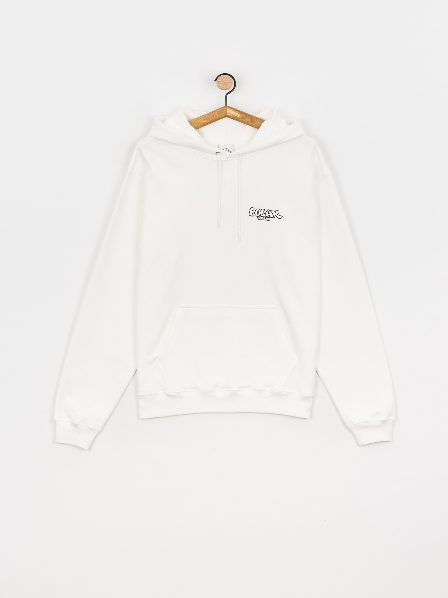 Bluza z kapturem Polar Skate Mt Fuji HD (white)