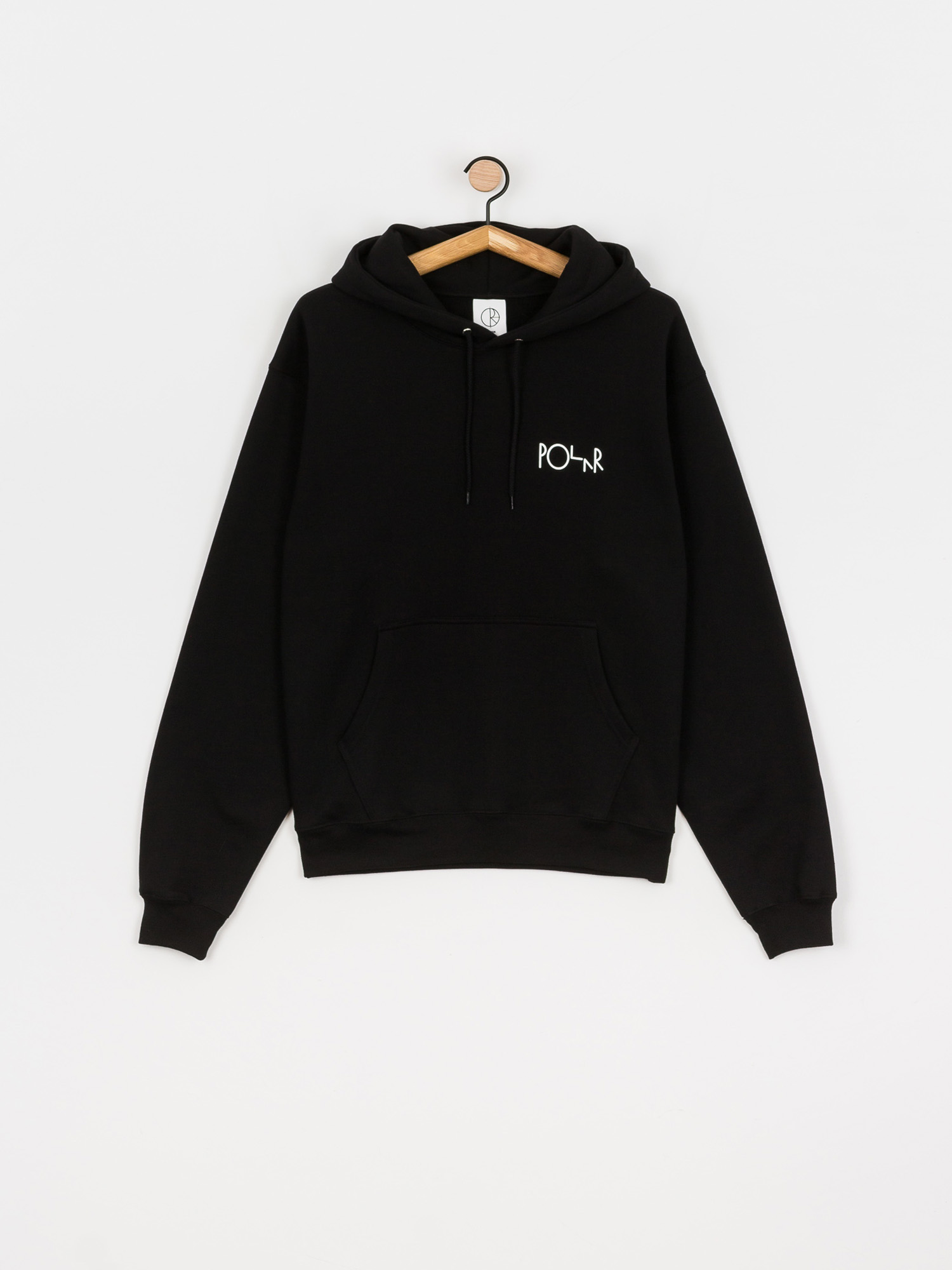 Bluza z kapturem Polar Skate Fill Logo HD (black)