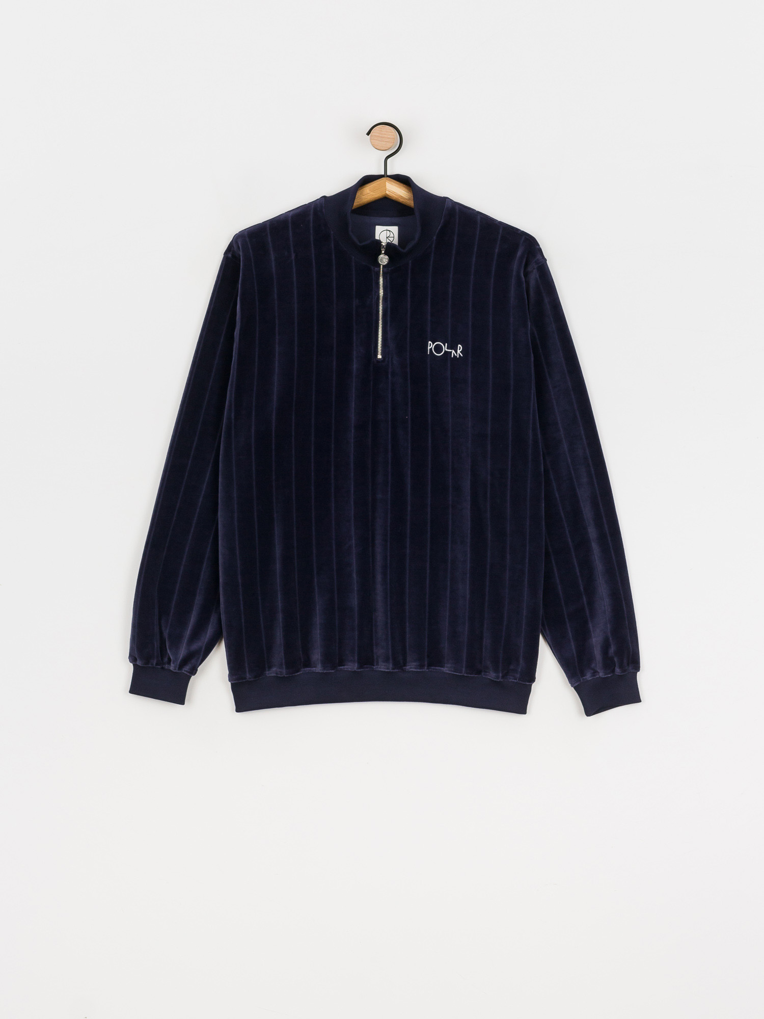Bluza Polar Skate Velour Zipneck (rich navy)