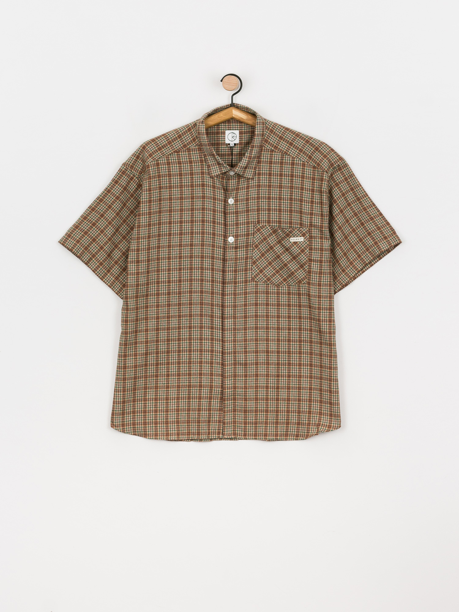 Koszula Polar Skate Mitchell Flannel (brown)