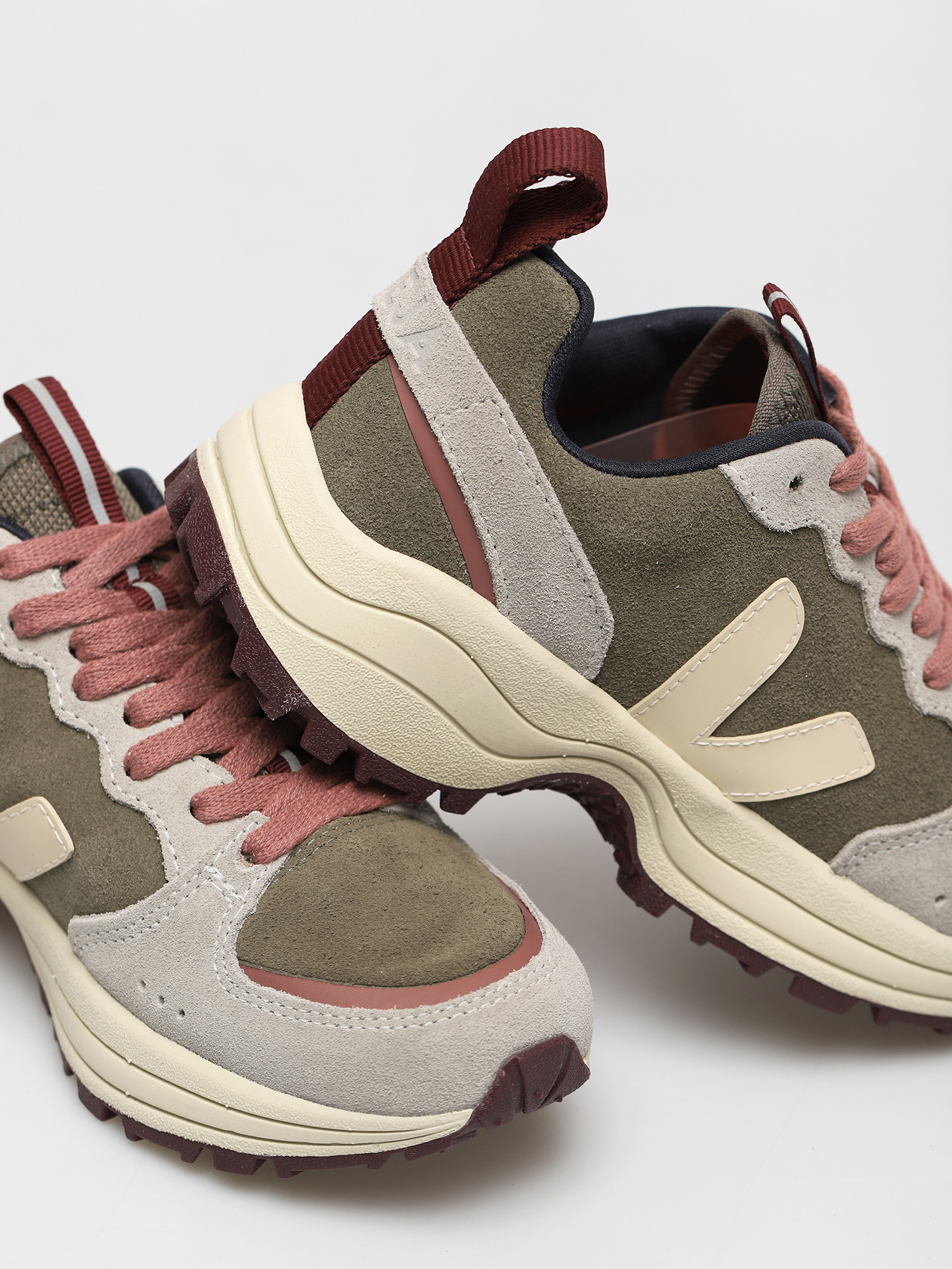 Buty Veja Venturi Wmn (suede kaki sable oxford grey)