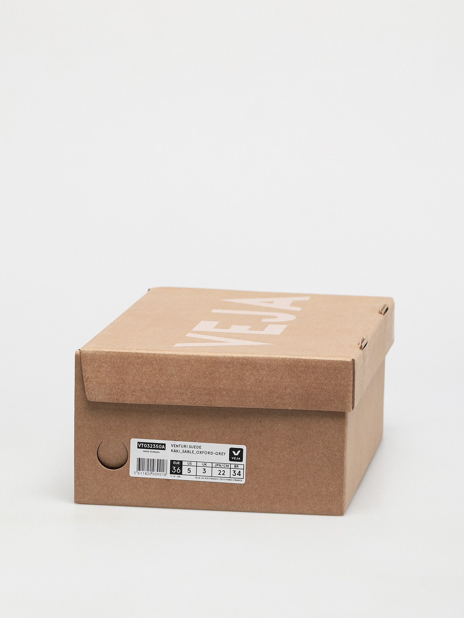 Buty Veja Venturi Wmn (suede kaki sable oxford grey)