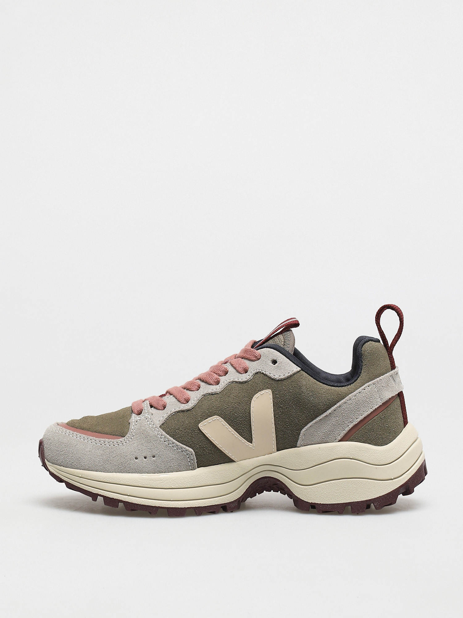 Buty Veja Venturi Wmn (suede kaki sable oxford grey)