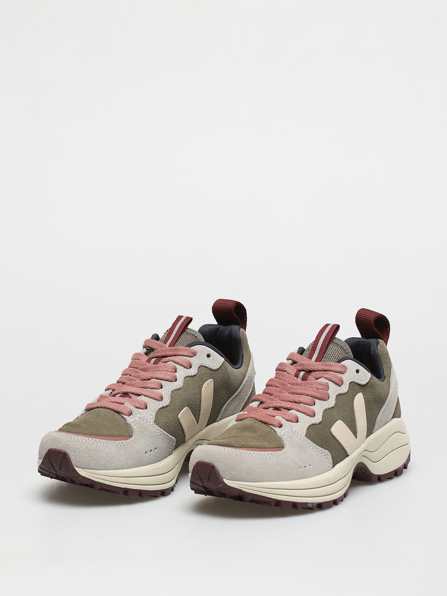 Buty Veja Venturi Wmn (suede kaki sable oxford grey)