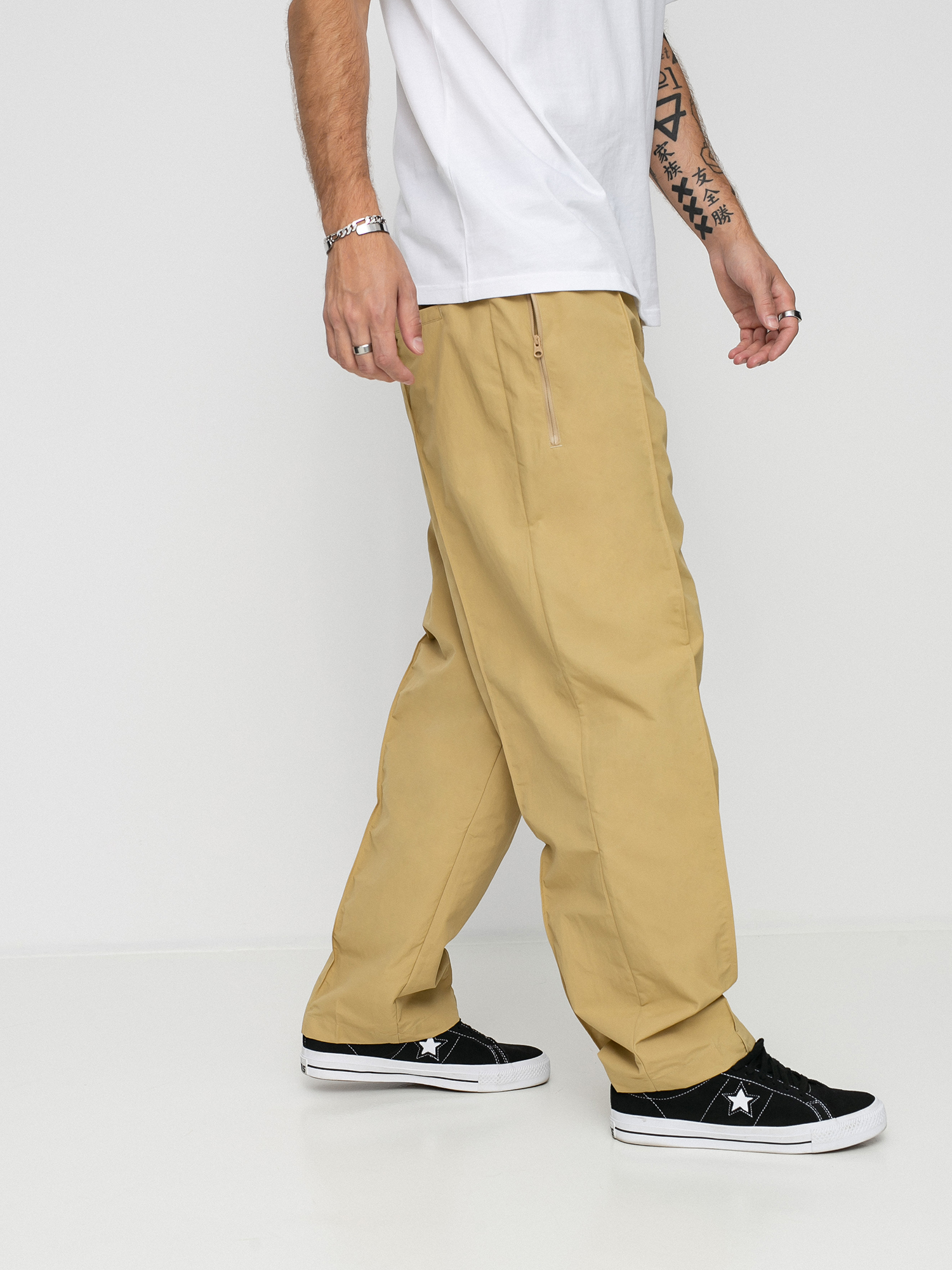 Spodnie adidas Pintuck (beiton)