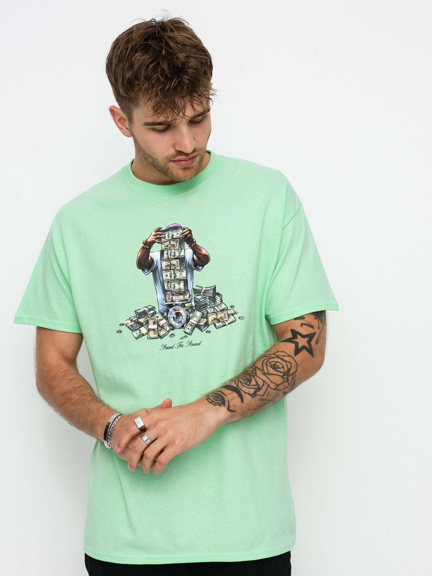 T-shirt DGK Pound For Pound (mint)