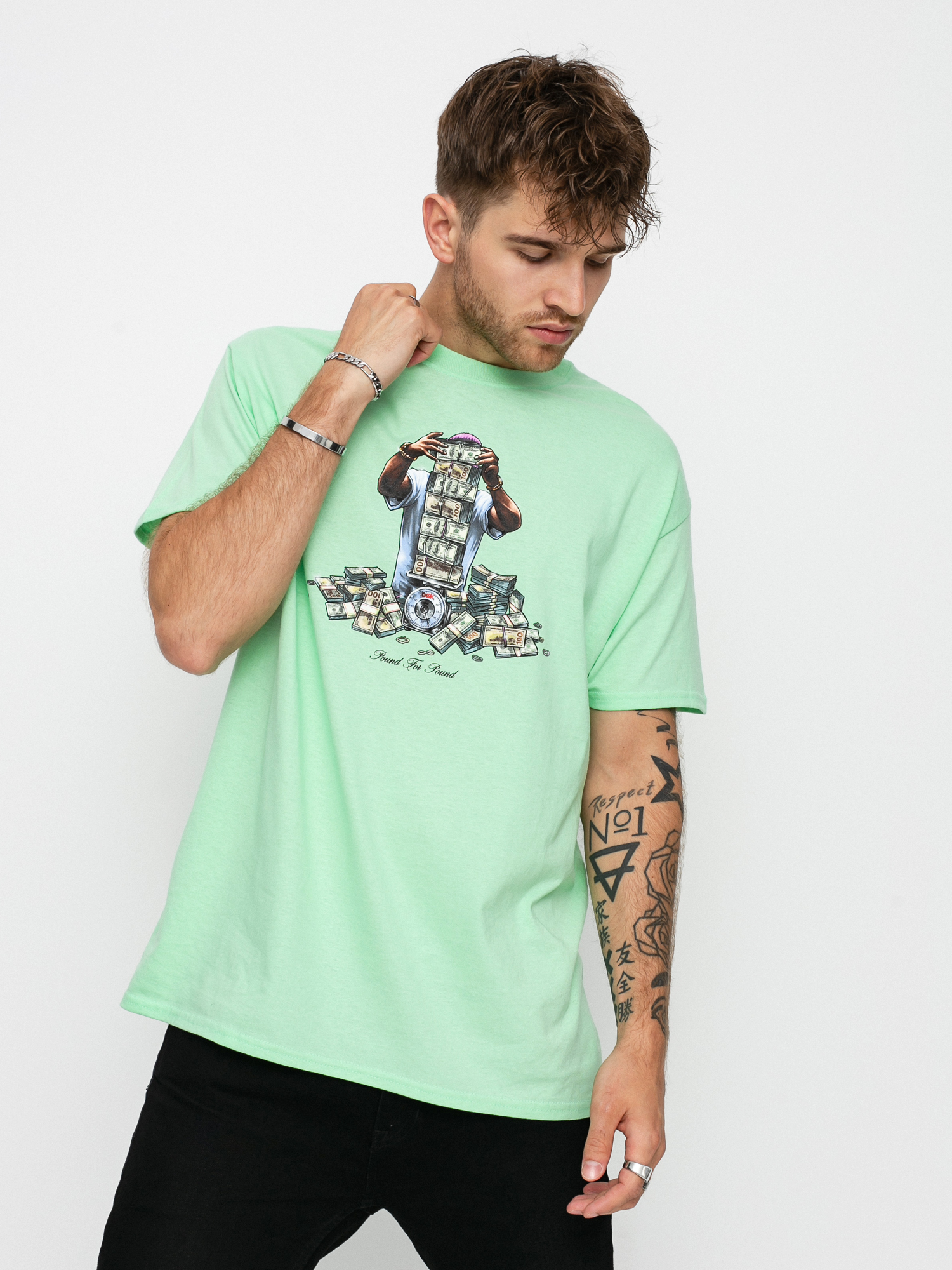 T-shirt DGK Pound For Pound (mint)