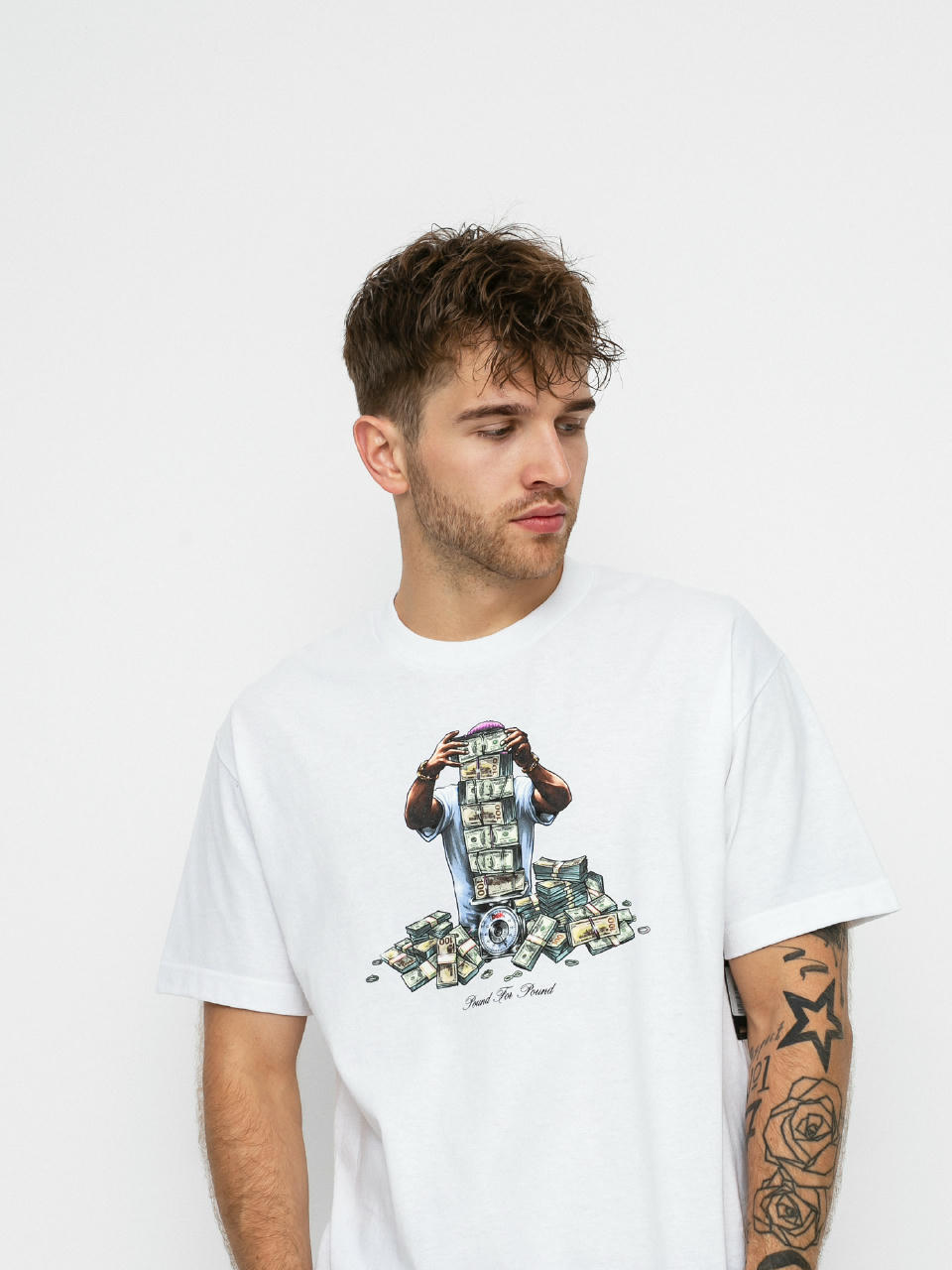 T-shirt DGK Pound For Pound (white)